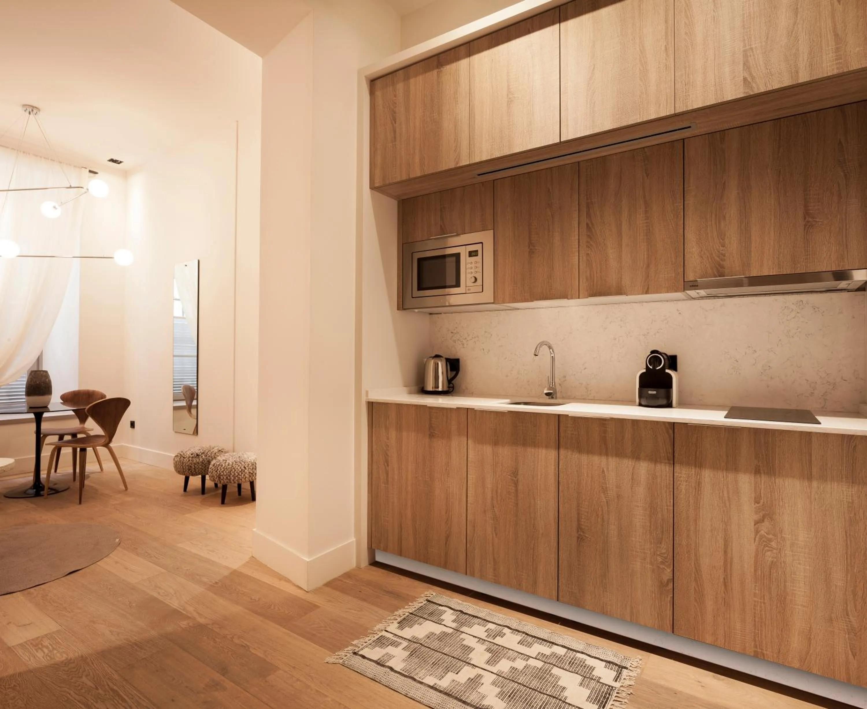 Kitchen or kitchenette in Casa Noa Apartments