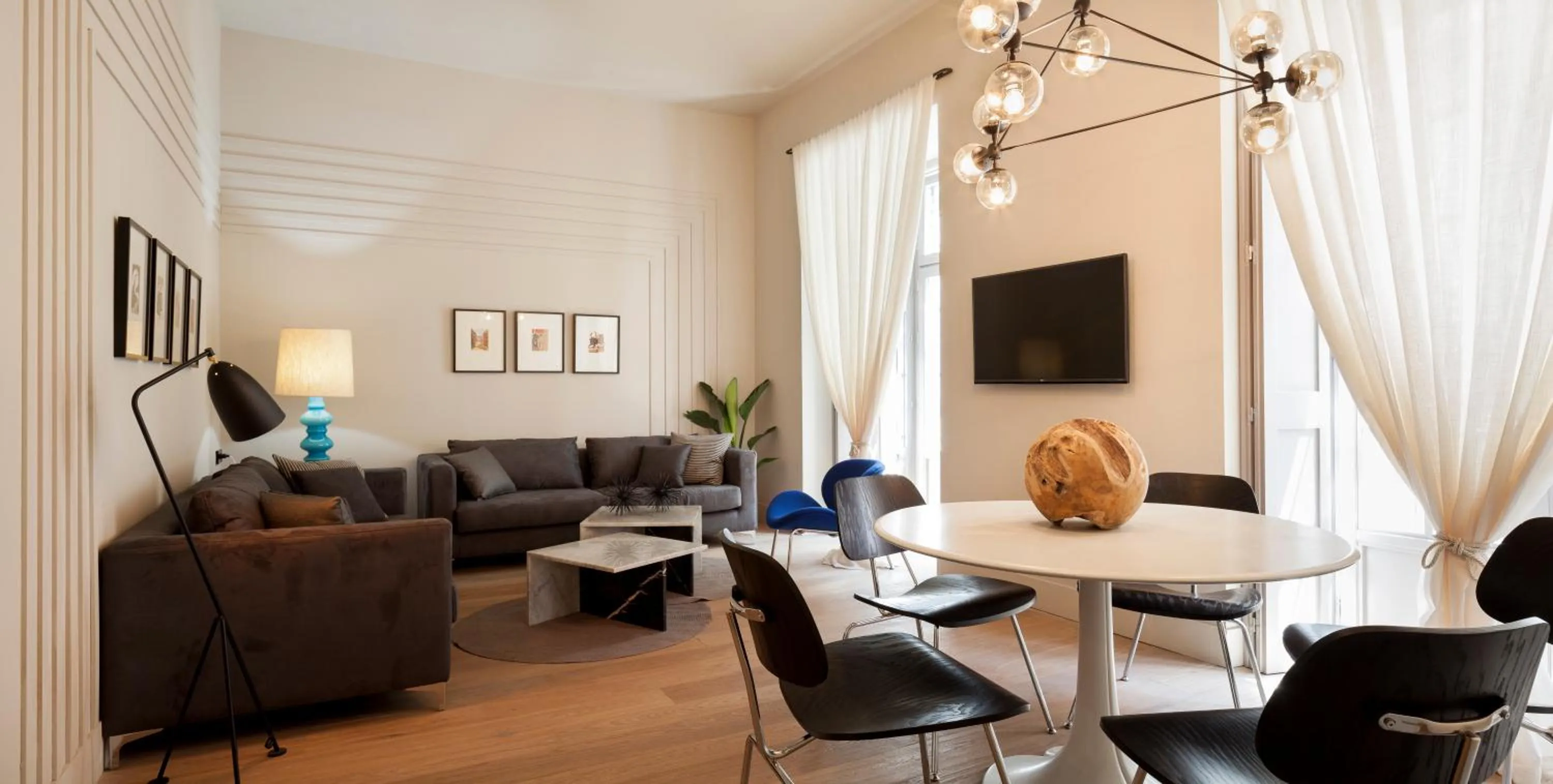 Living room in Casa Noa Apartments