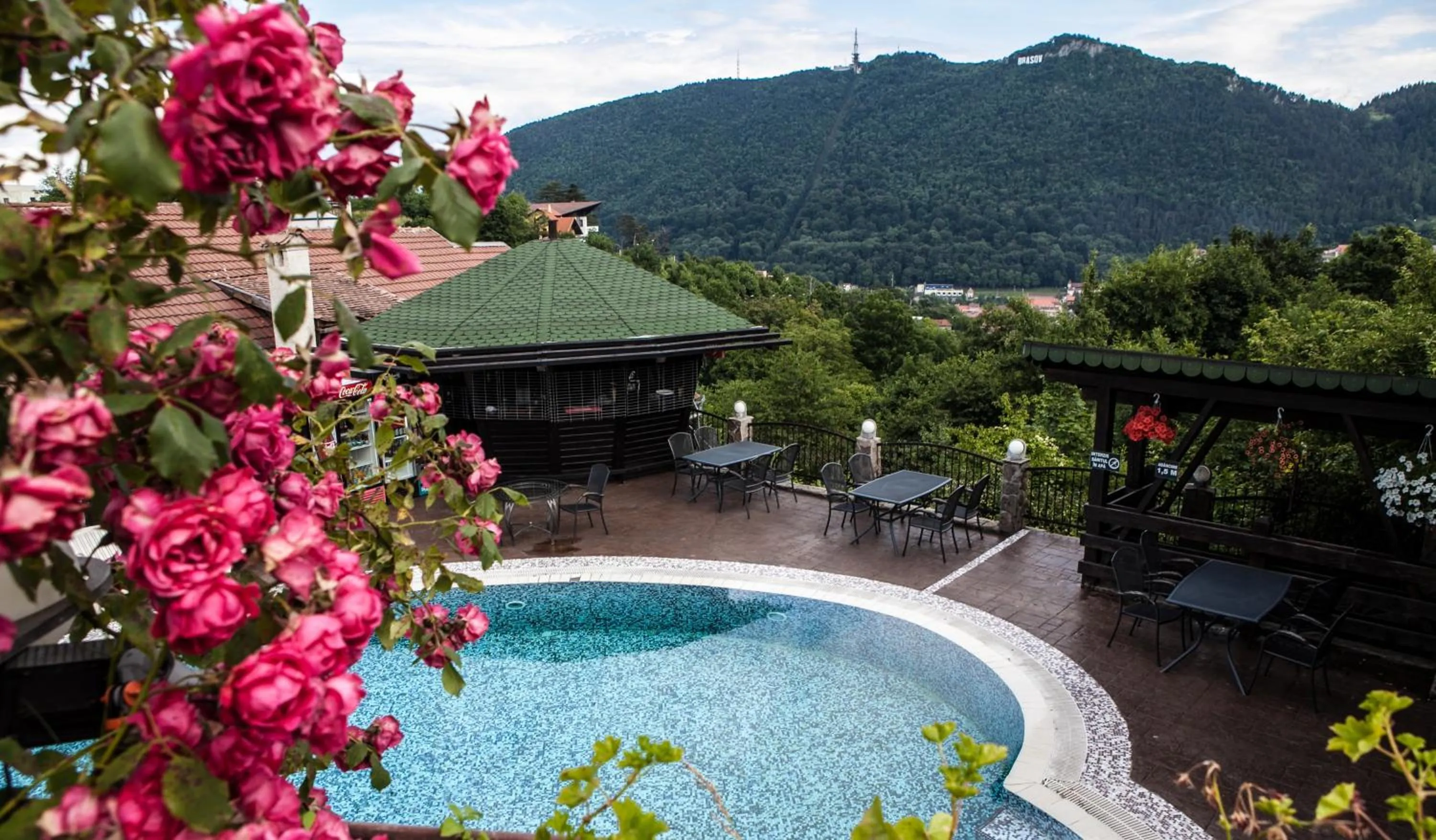 Mountain view in Grand Hotel Belvedere