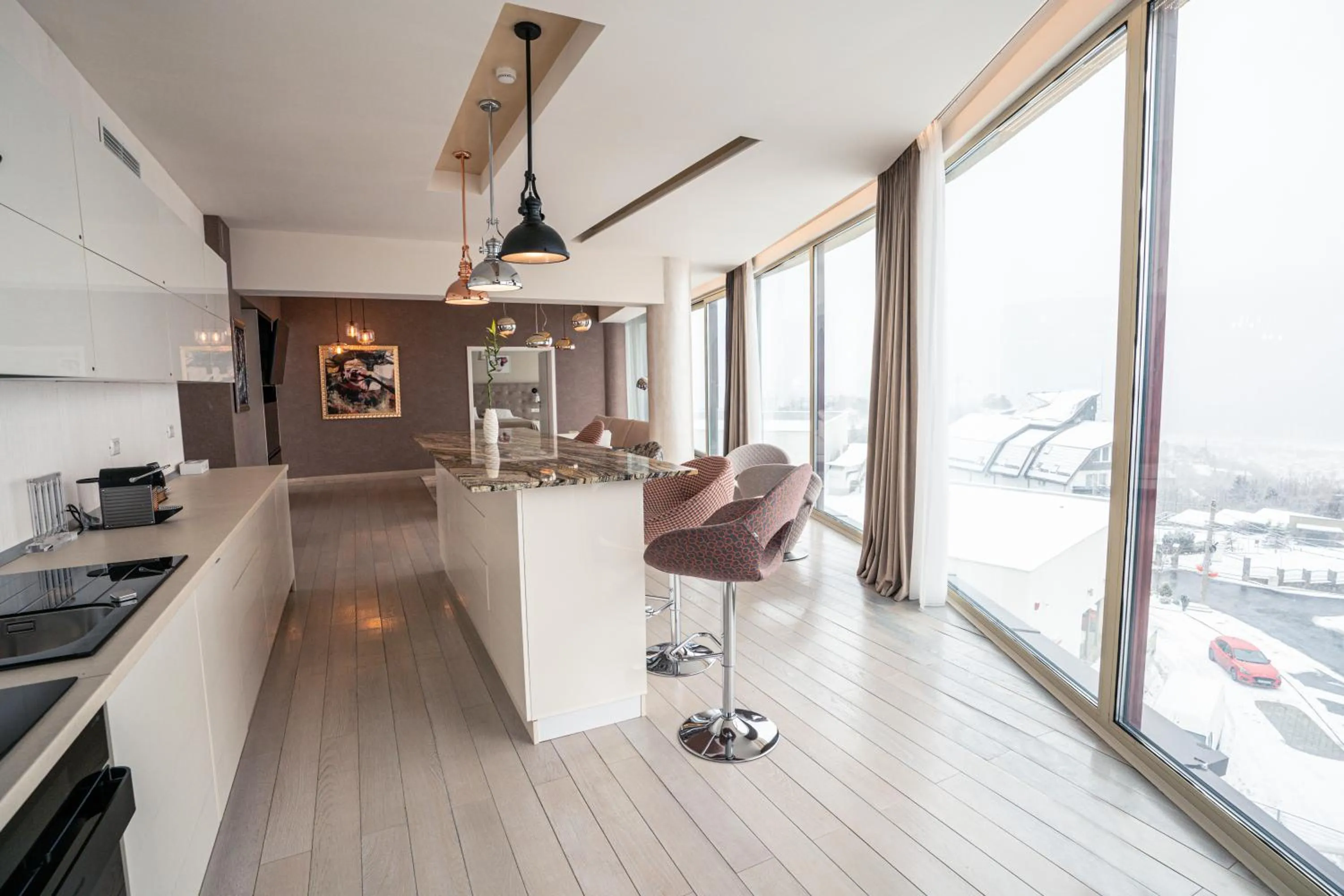 Living room in Grand Hotel Belvedere