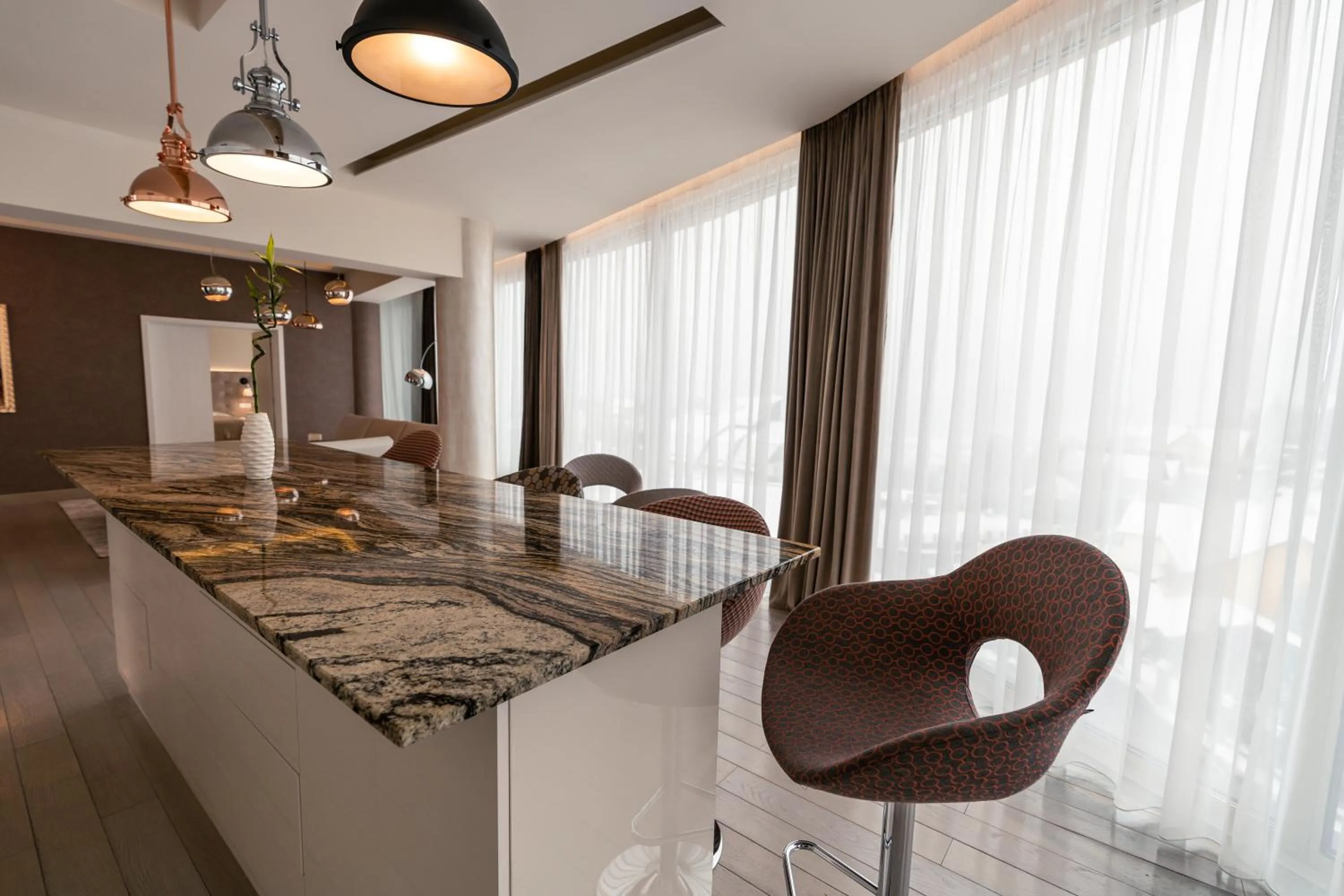 Living room in Grand Hotel Belvedere