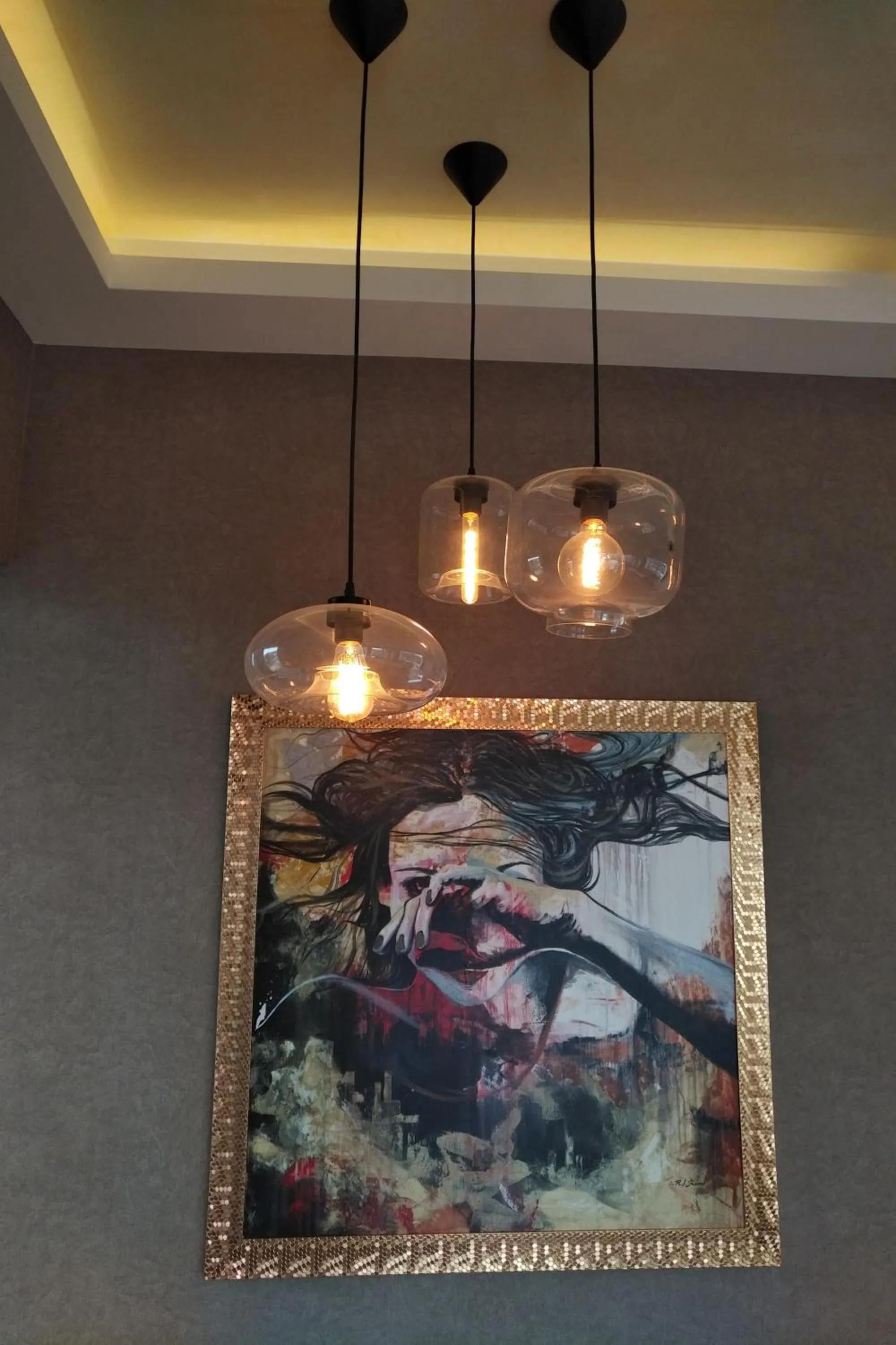 Decorative detail in Grand Hotel Belvedere