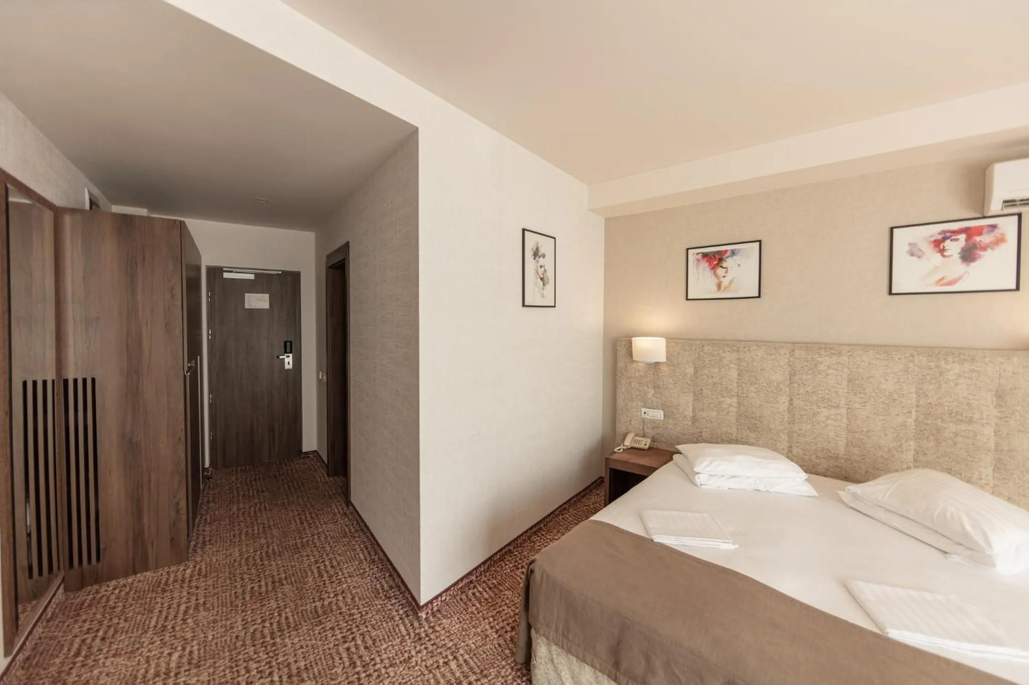 Bed in Grand Hotel Belvedere