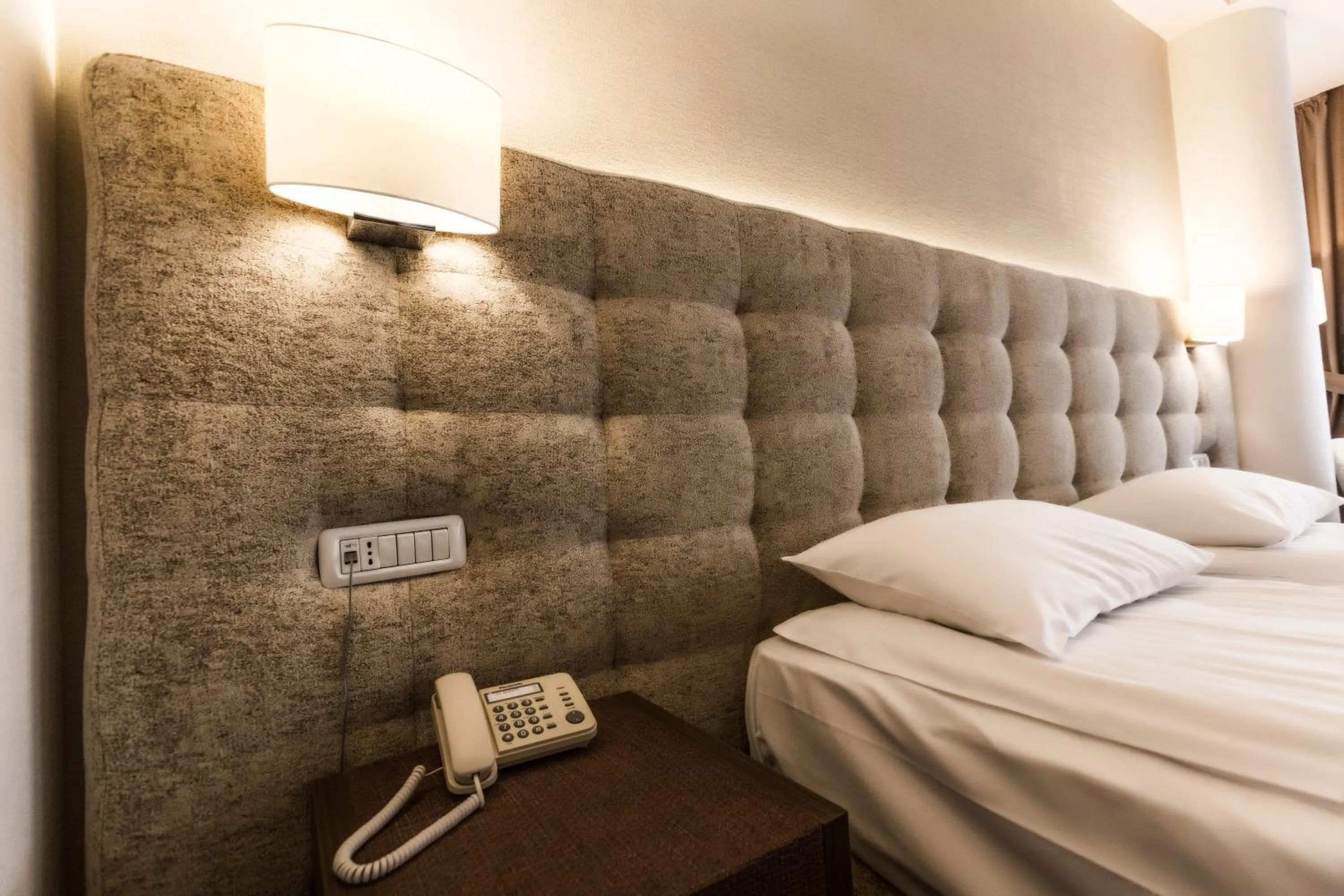 Bed in Grand Hotel Belvedere