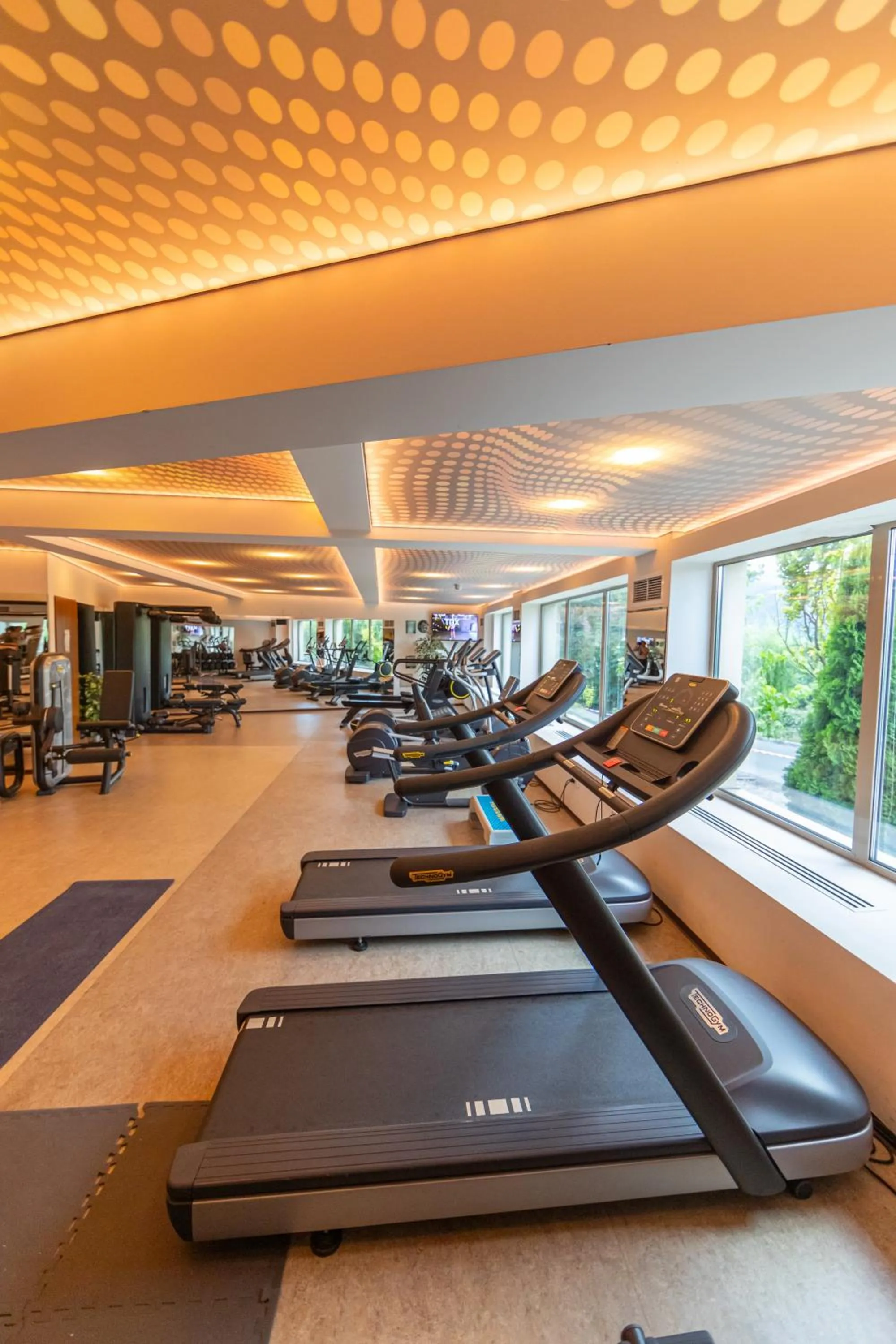 Fitness centre/facilities in Grand Hotel Belvedere