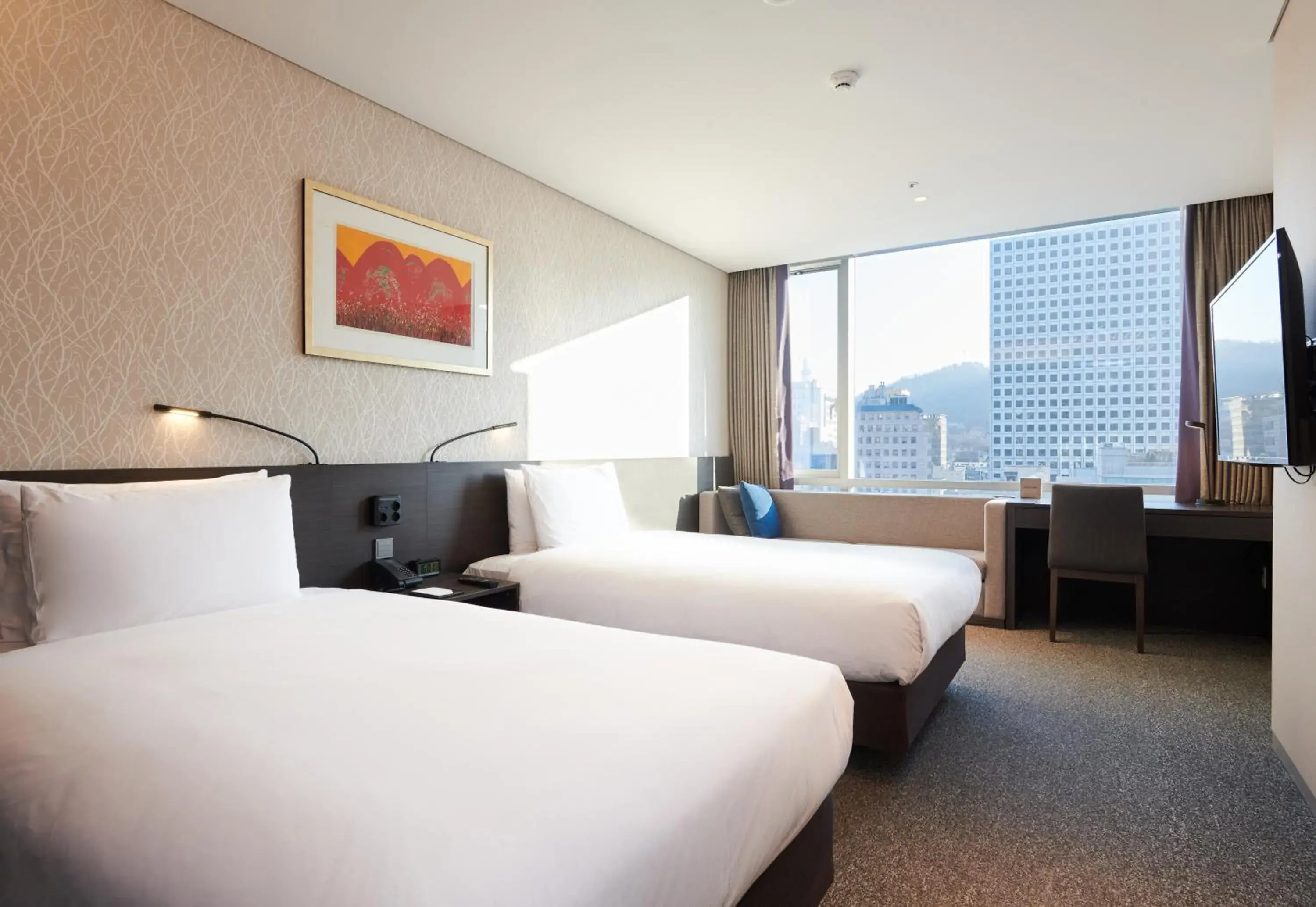Photo of the whole room, Bed in Nine Tree by Parnas Seoul Myeongdong 2 Photo of the whole room, Bed in Nine Tree by Parnas Seoul Myeongdong 2