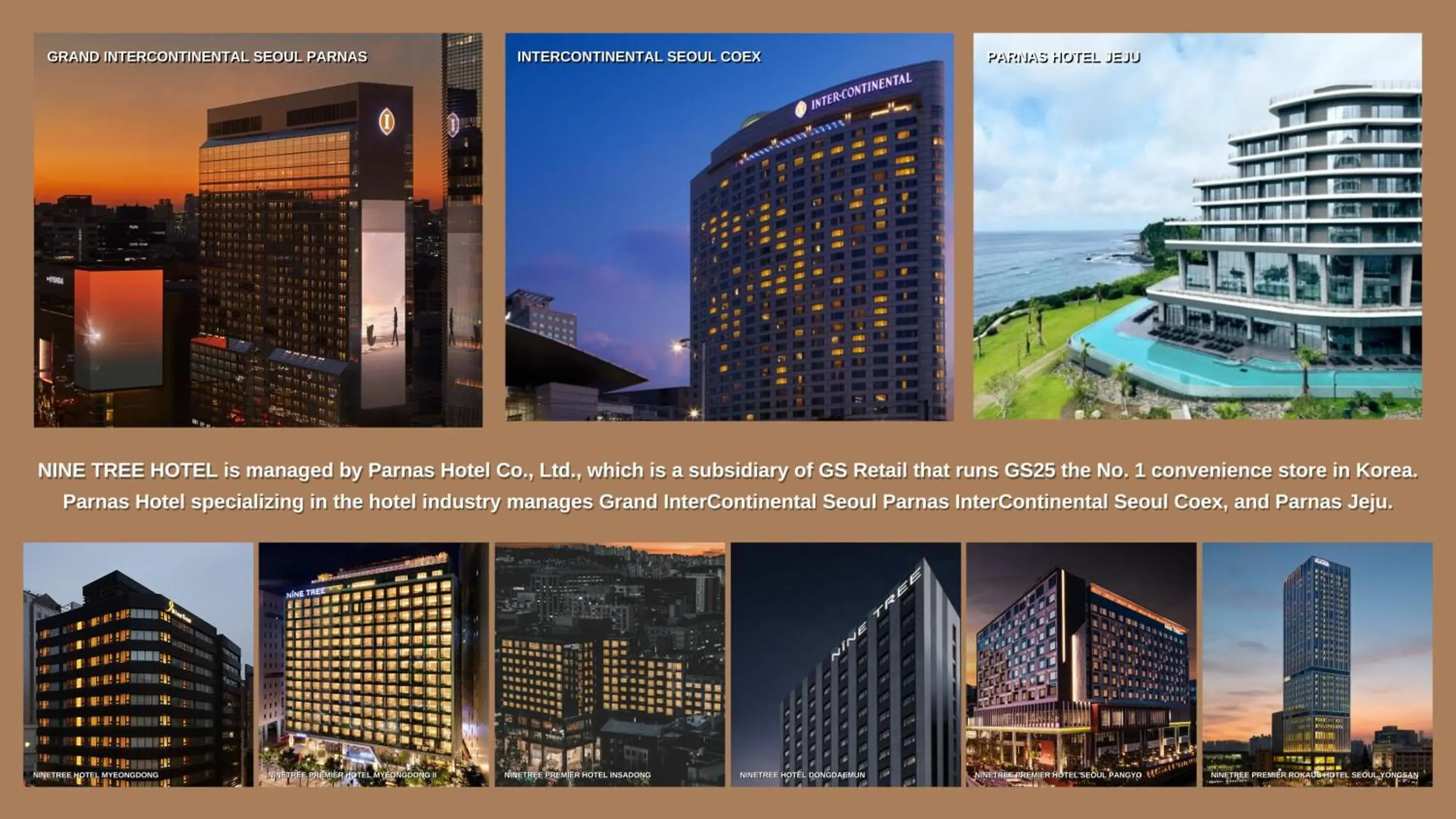 Property building in Nine Tree by Parnas Seoul Myeongdong 2 Property building in Nine Tree by Parnas Seoul Myeongdong 2