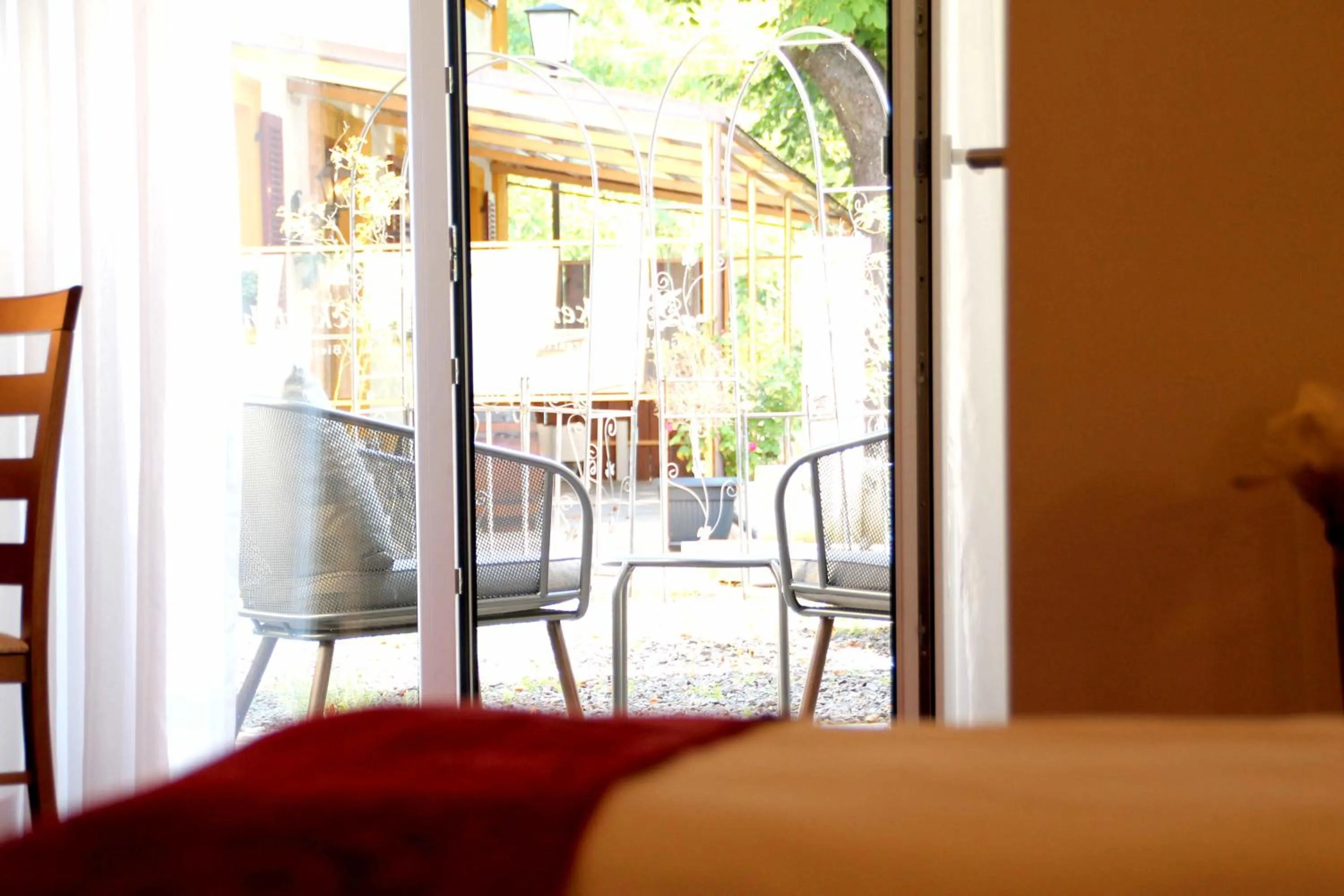 Bed in Hotel Bruckertshof