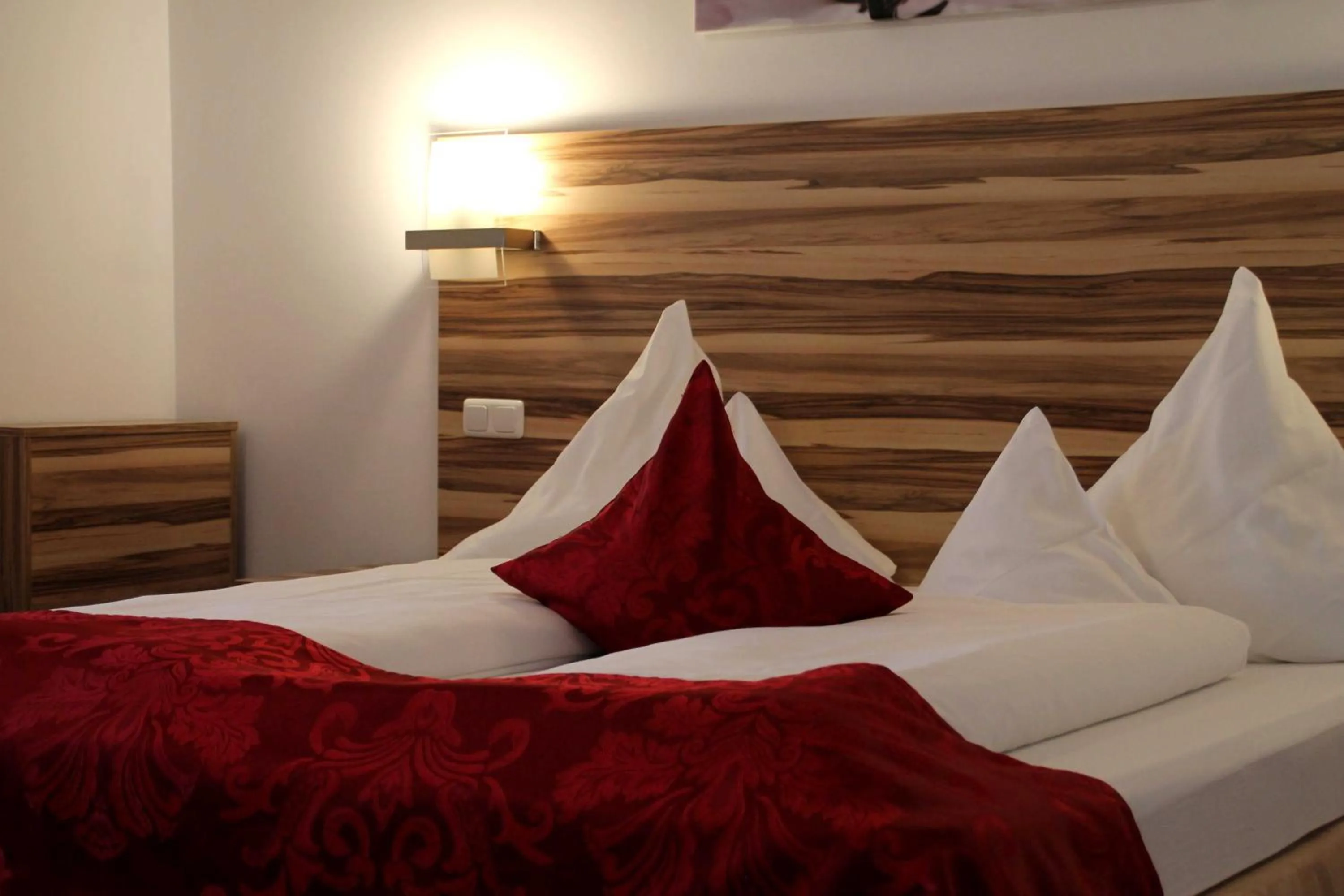 Bed in Hotel Bruckertshof