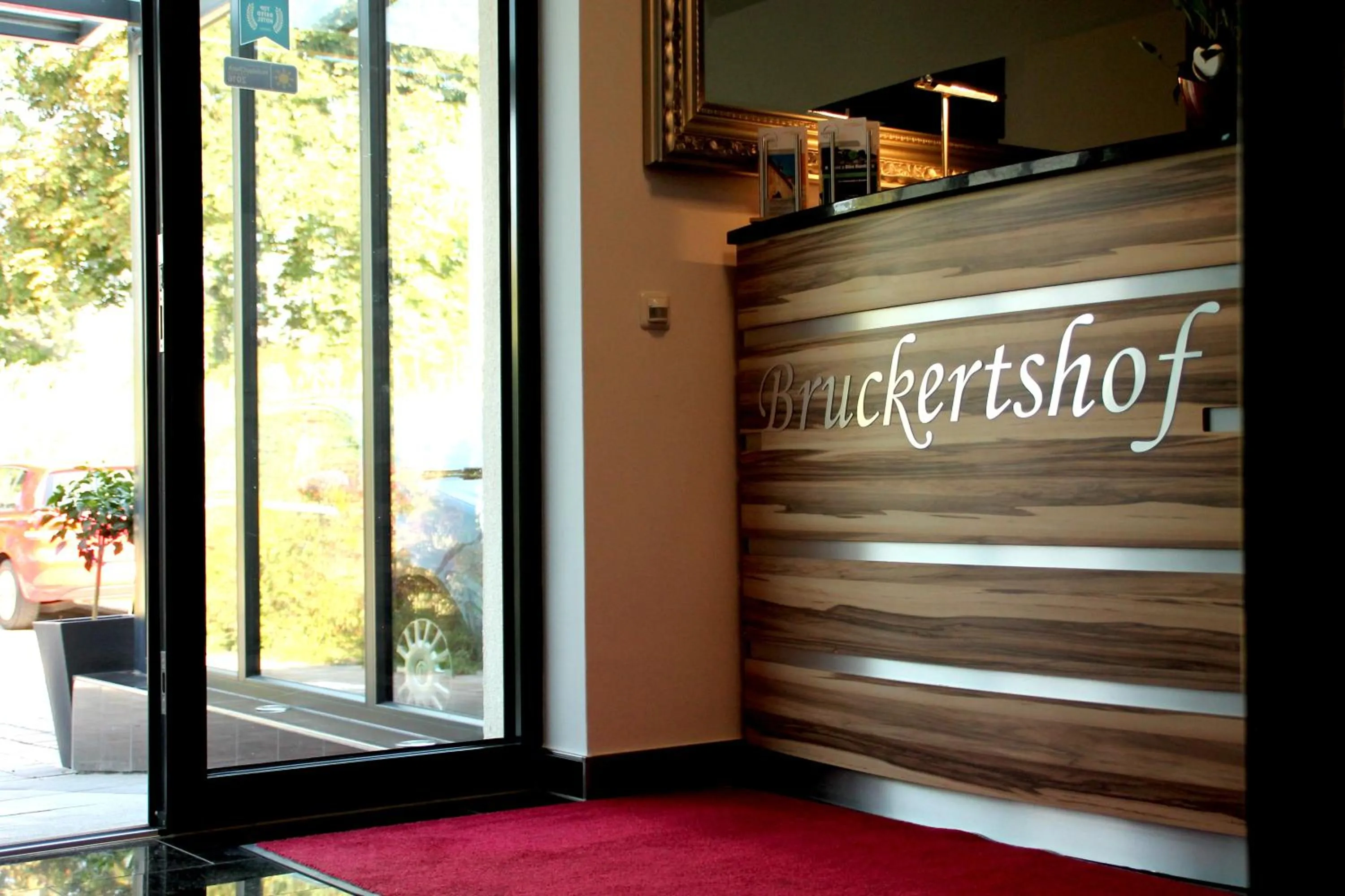 Lobby or reception in Hotel Bruckertshof