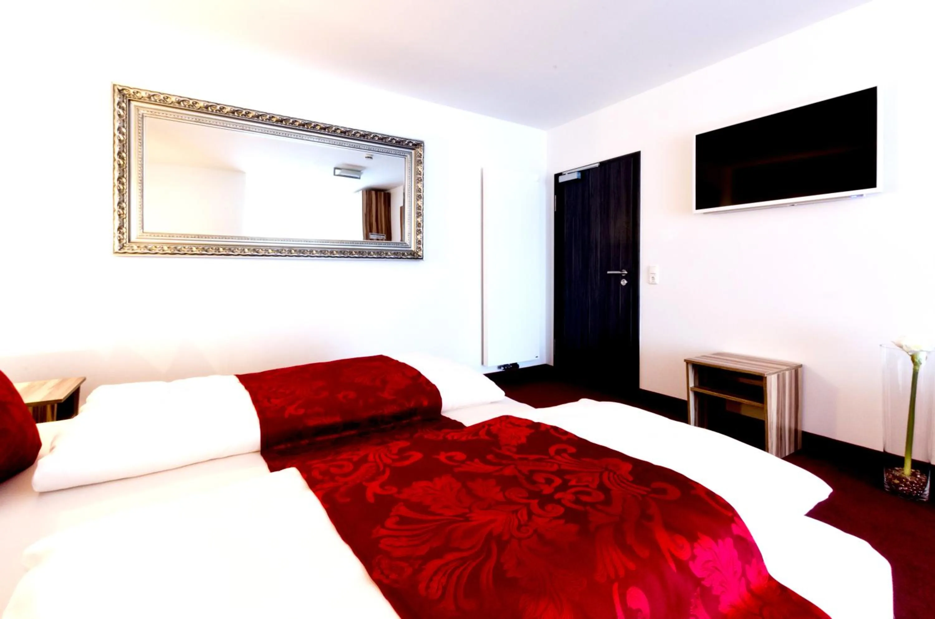 Bed in Hotel Bruckertshof