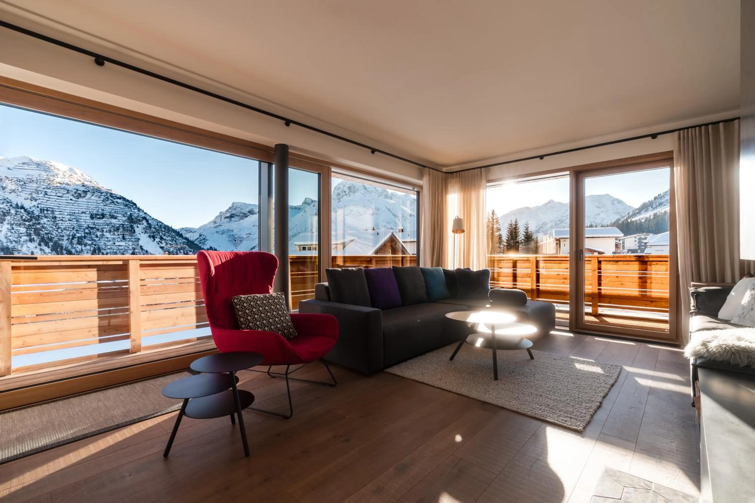 Winter in Chalet Hohe Welt - luxury apartments