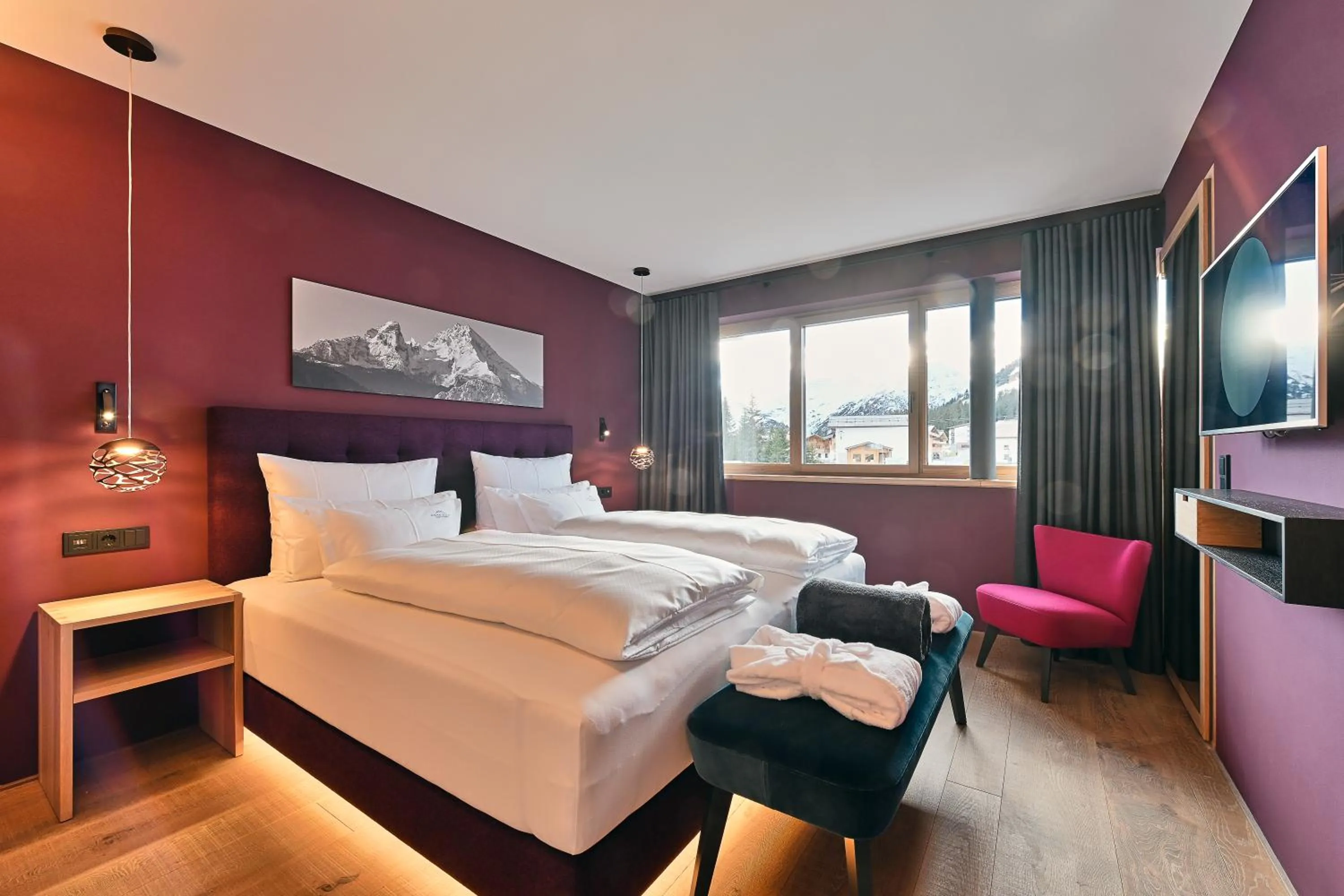 Photo of the whole room, Bed in Chalet Hohe Welt - luxury apartments