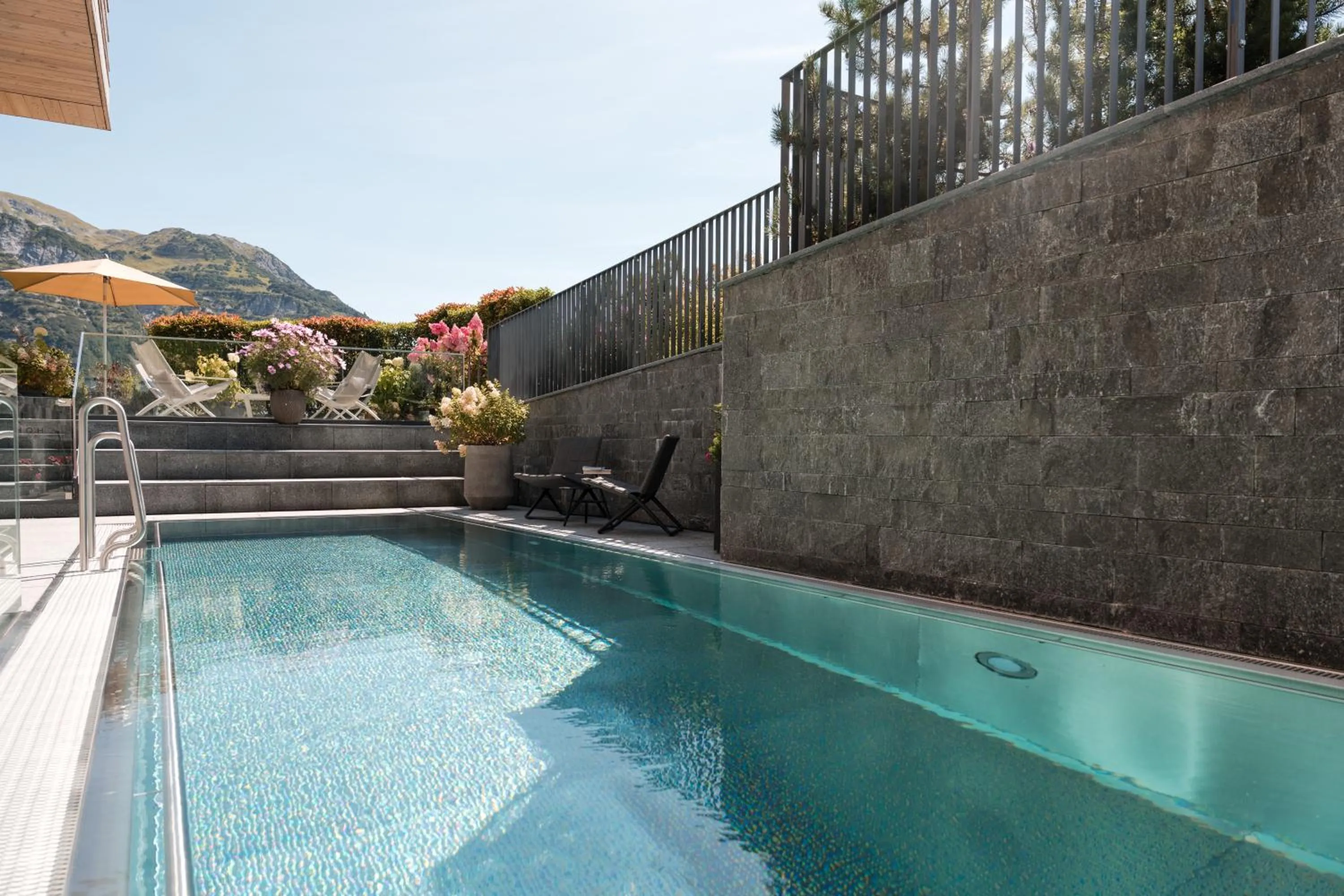 Swimming pool in Chalet Hohe Welt - luxury apartments