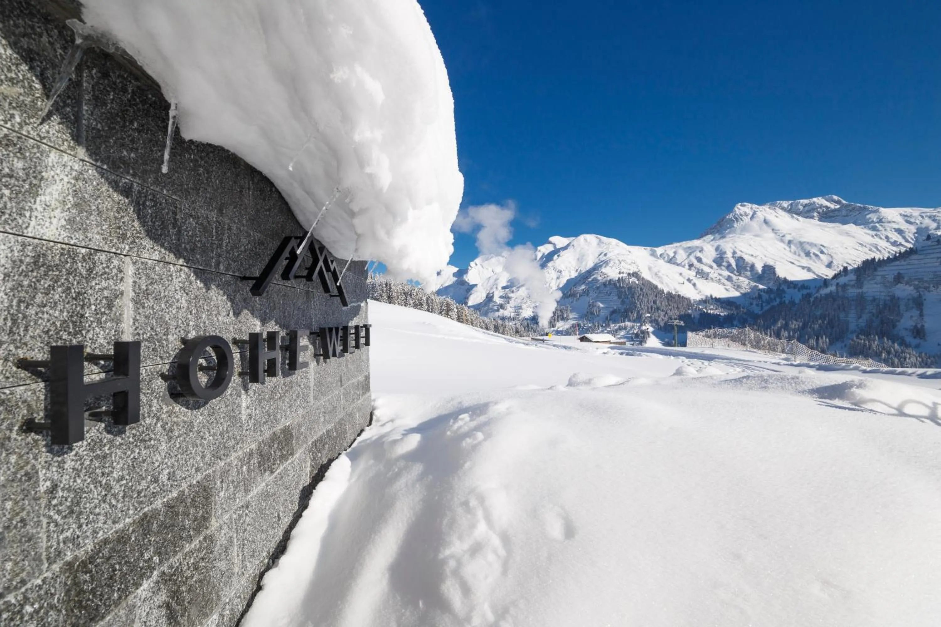 Facade/entrance in Chalet Hohe Welt - luxury apartments