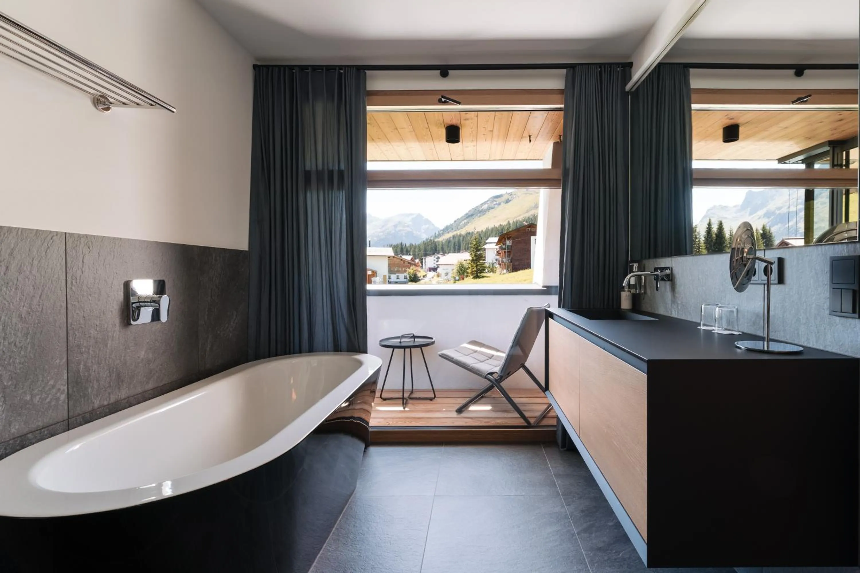 Bathroom in Chalet Hohe Welt - luxury apartments
