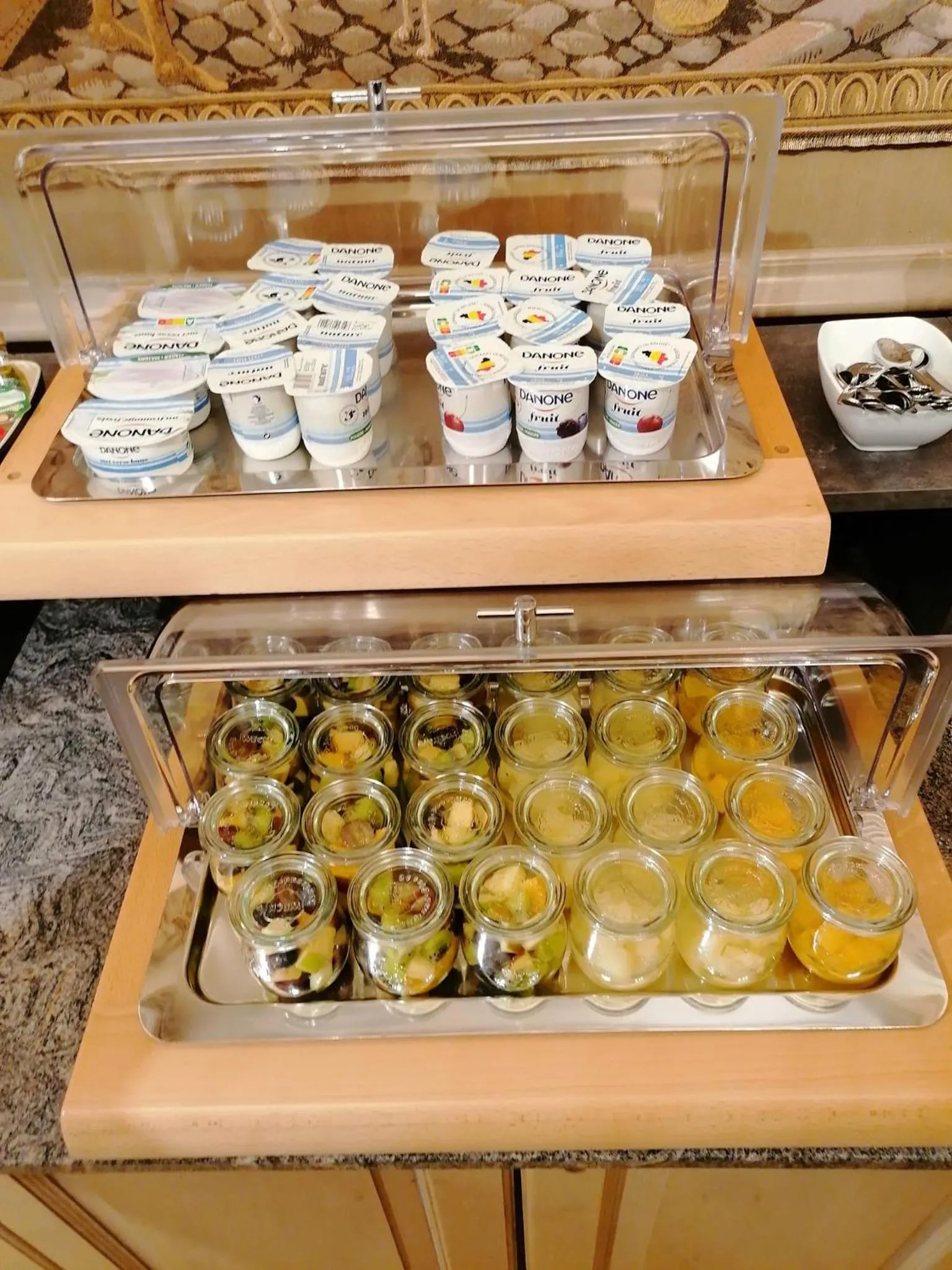 Buffet breakfast in Ambassador Hotel