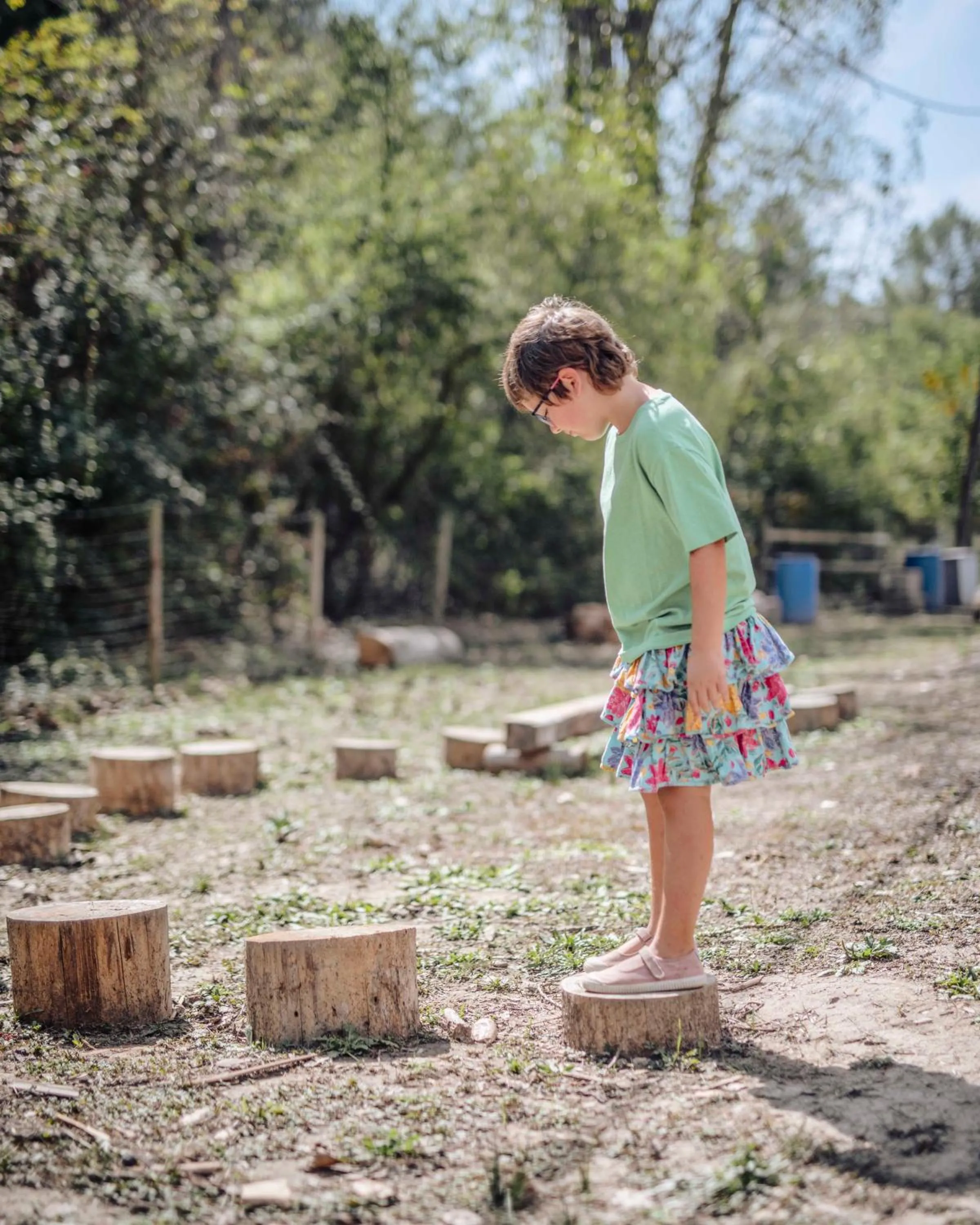 Children play ground in Can Alemany