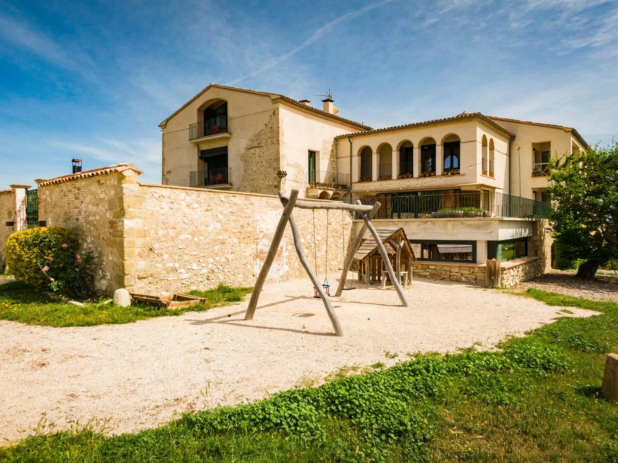 Children play ground in Can Alemany