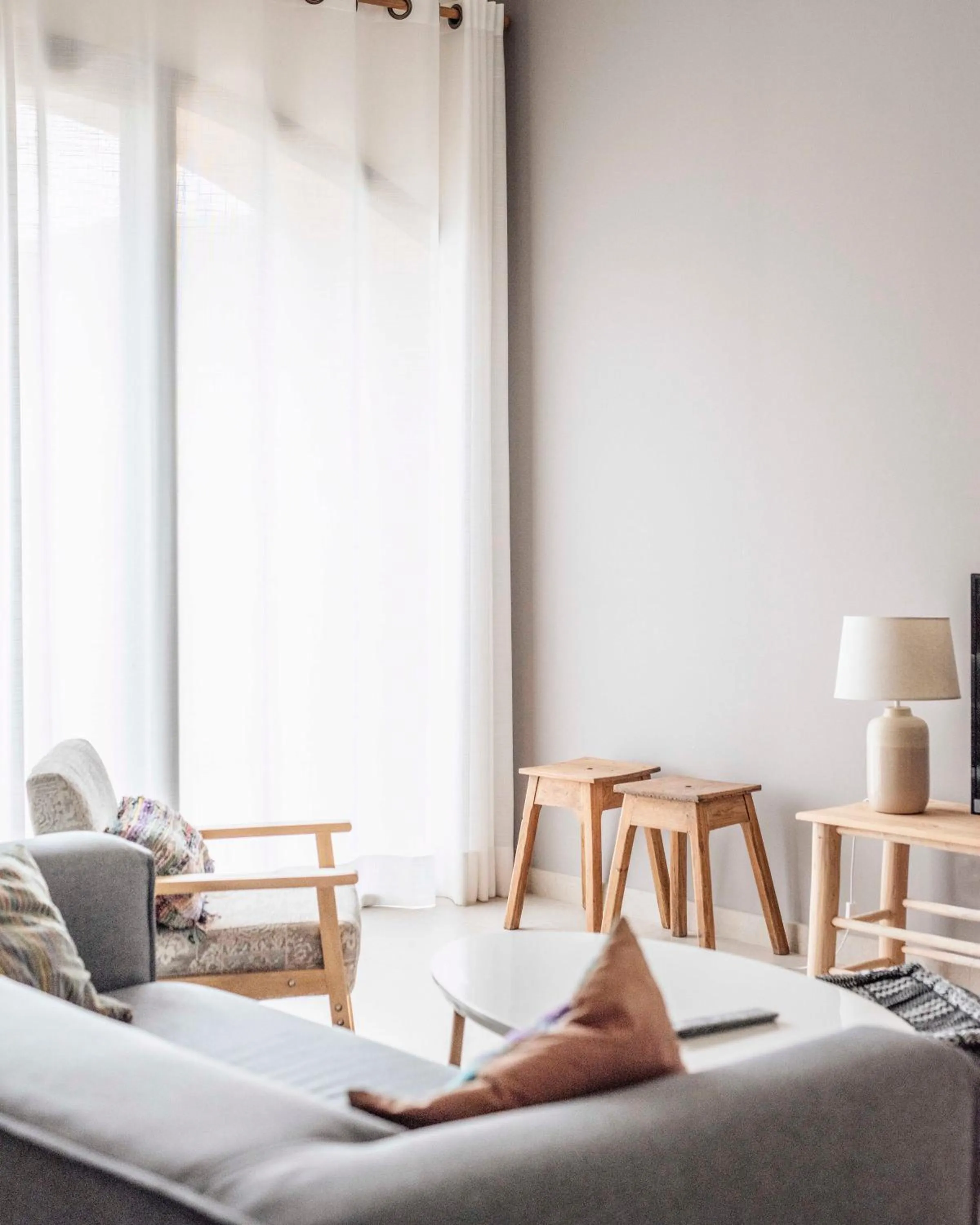 Living room, Bed in Can Alemany