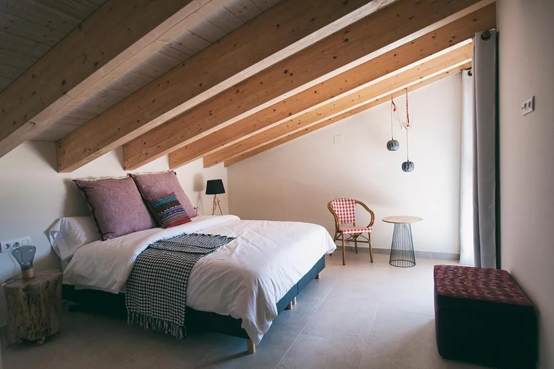 Bedroom, Bed in Can Alemany