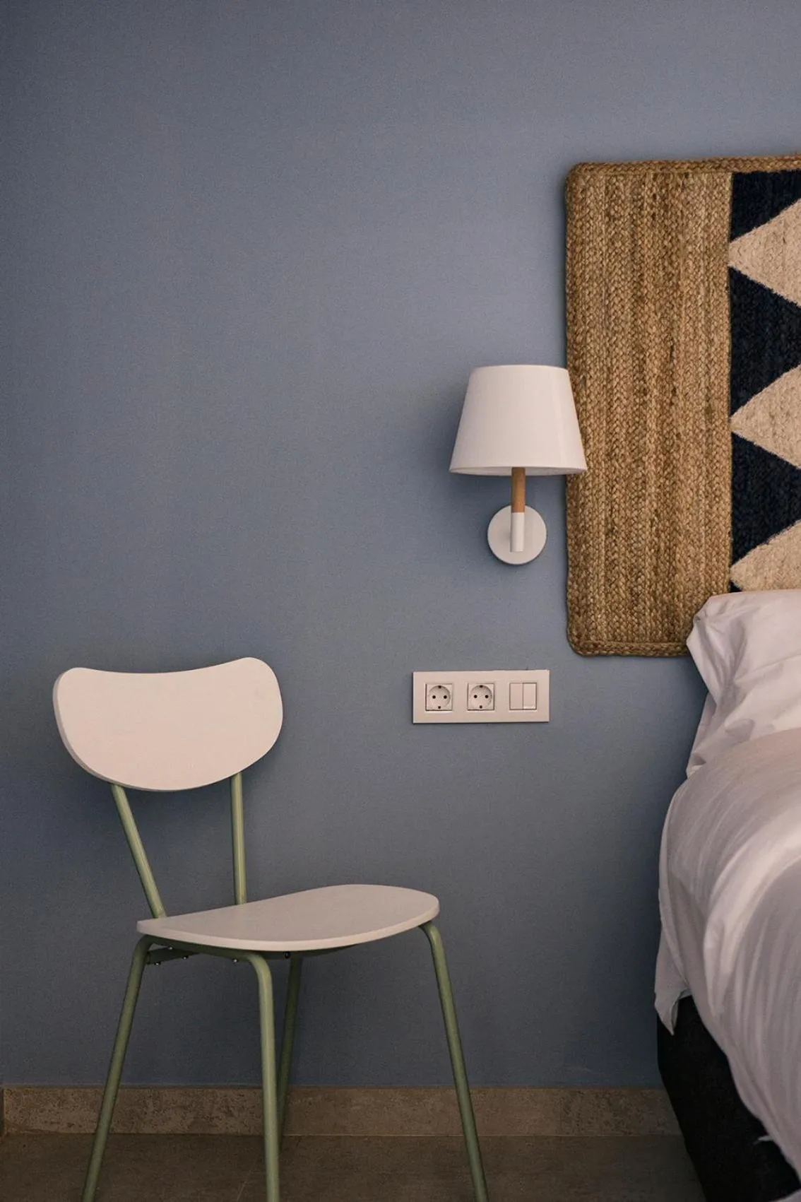 Decorative detail, Bed in Can Alemany