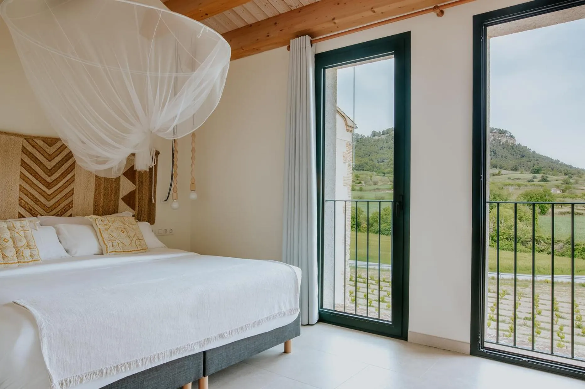 Bedroom, Bed in Can Alemany