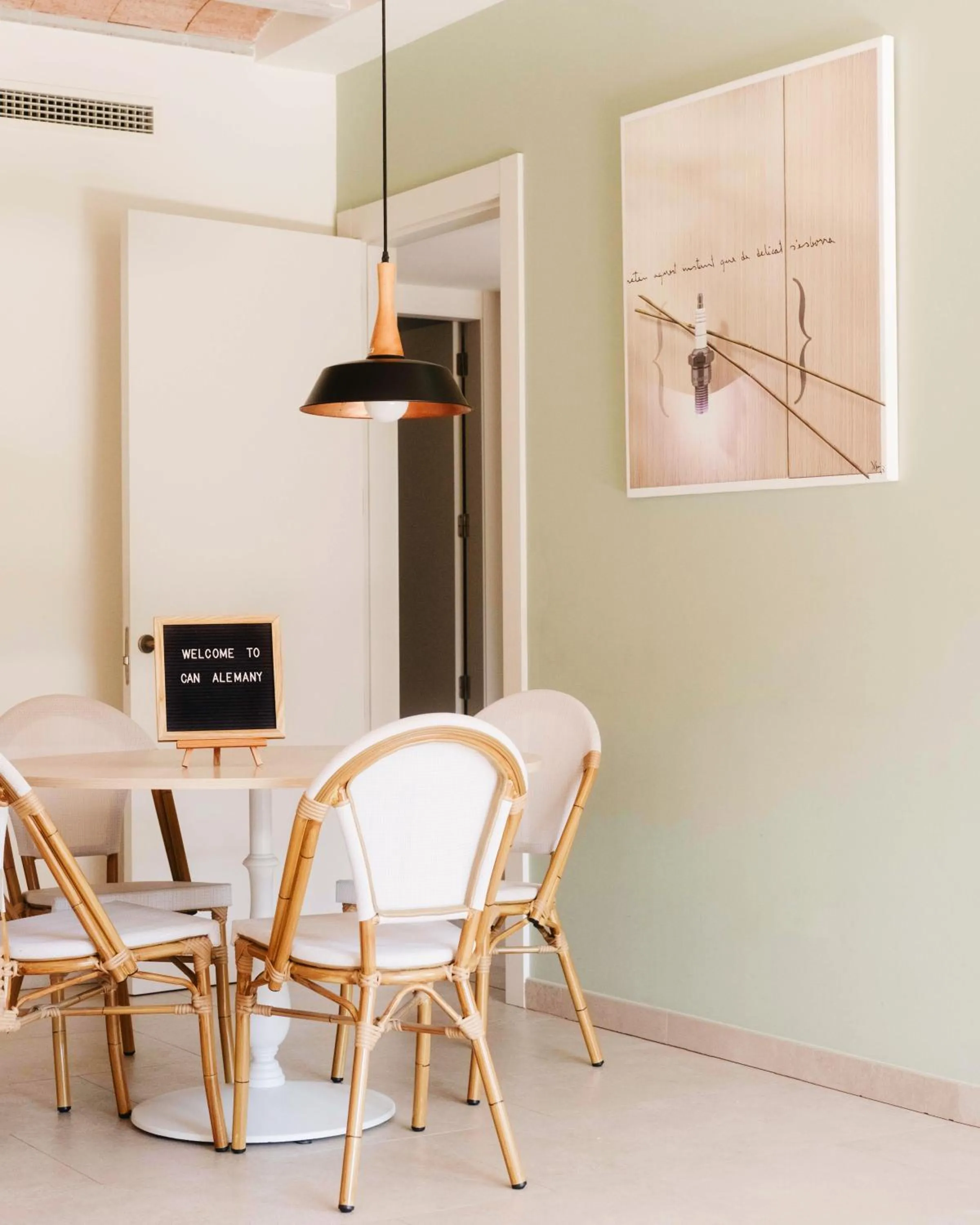 Dining area in Can Alemany
