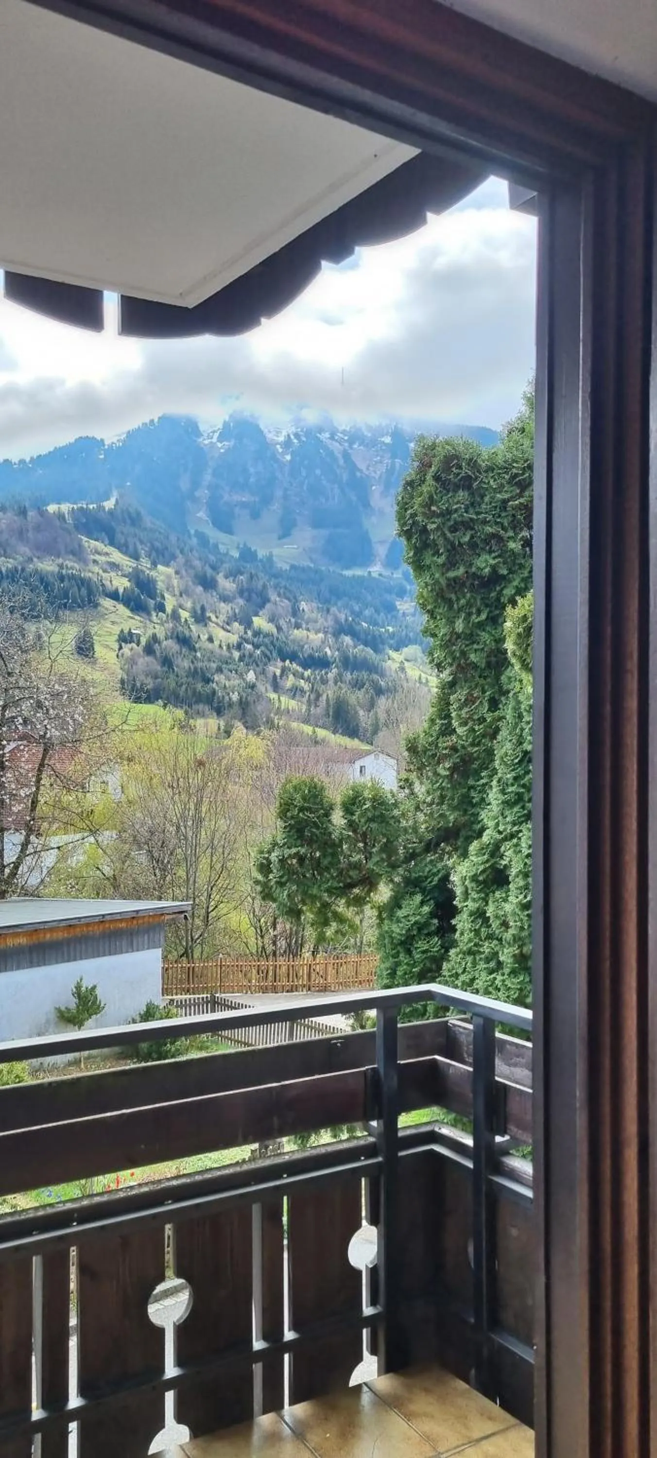 Mountain view in Pension – Restaurant Jägerwinkl