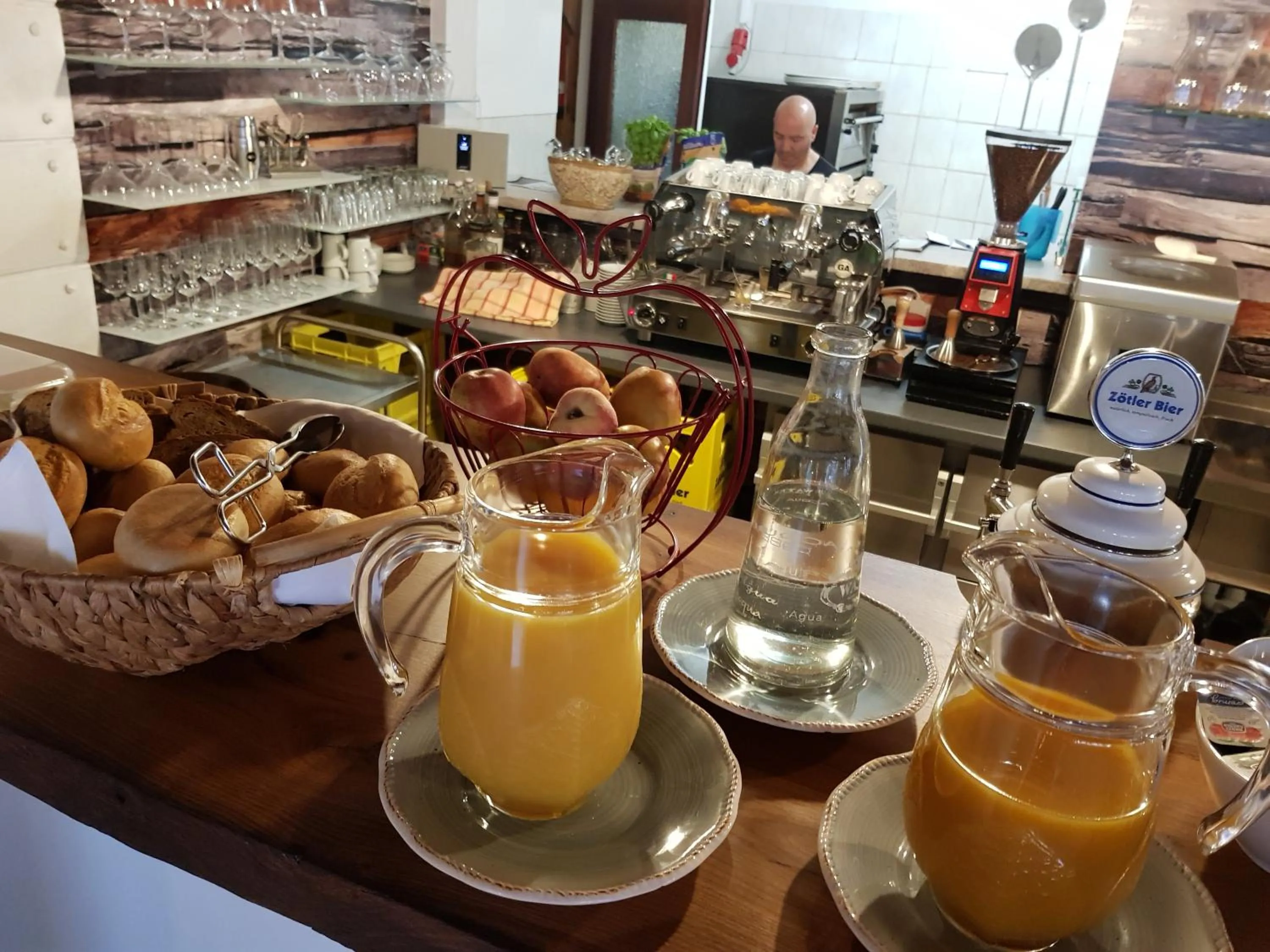 Continental breakfast in Pension – Restaurant Jägerwinkl