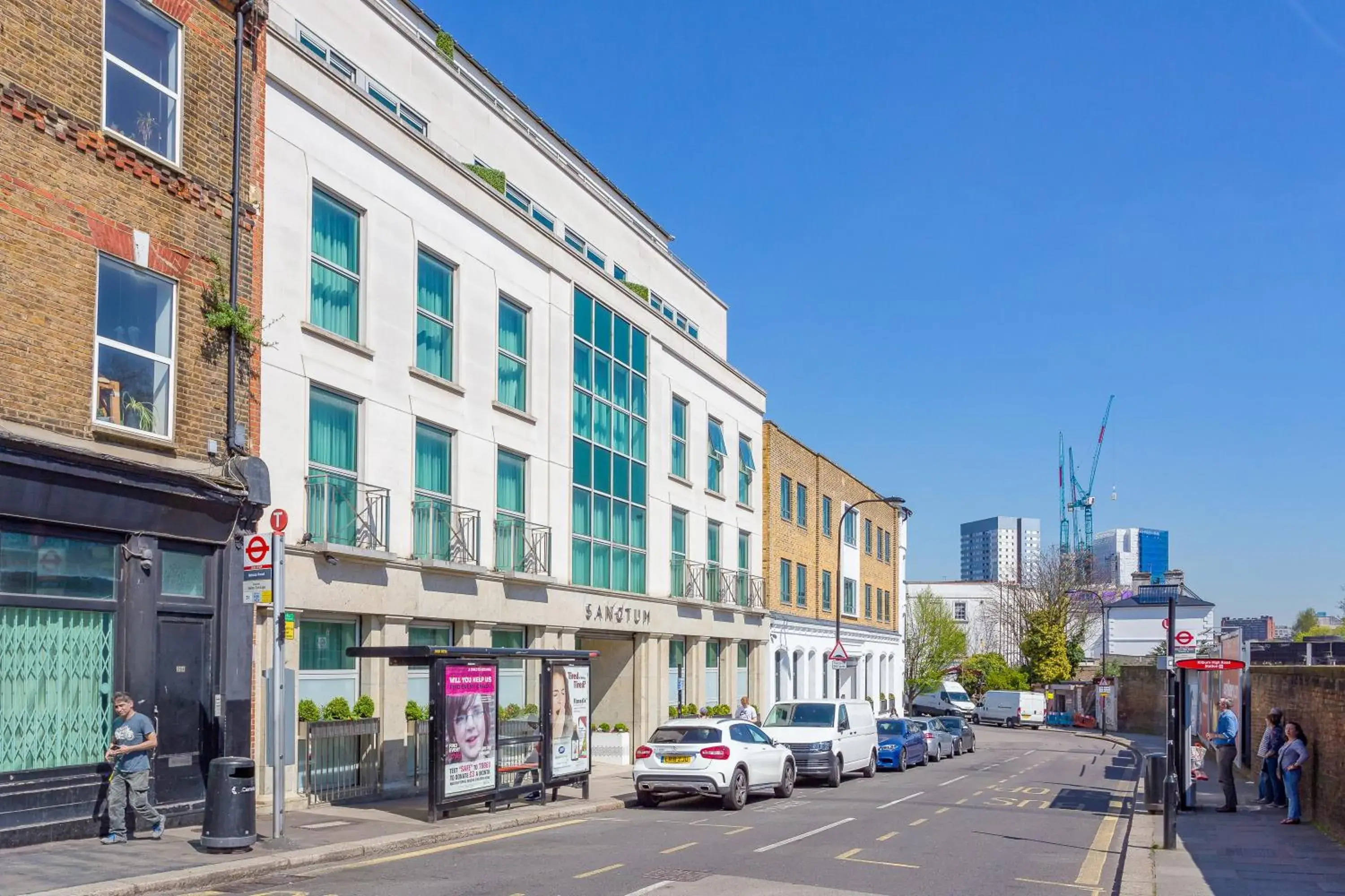 Property building in Sanctum Belsize Road Property building in Sanctum Belsize Road
