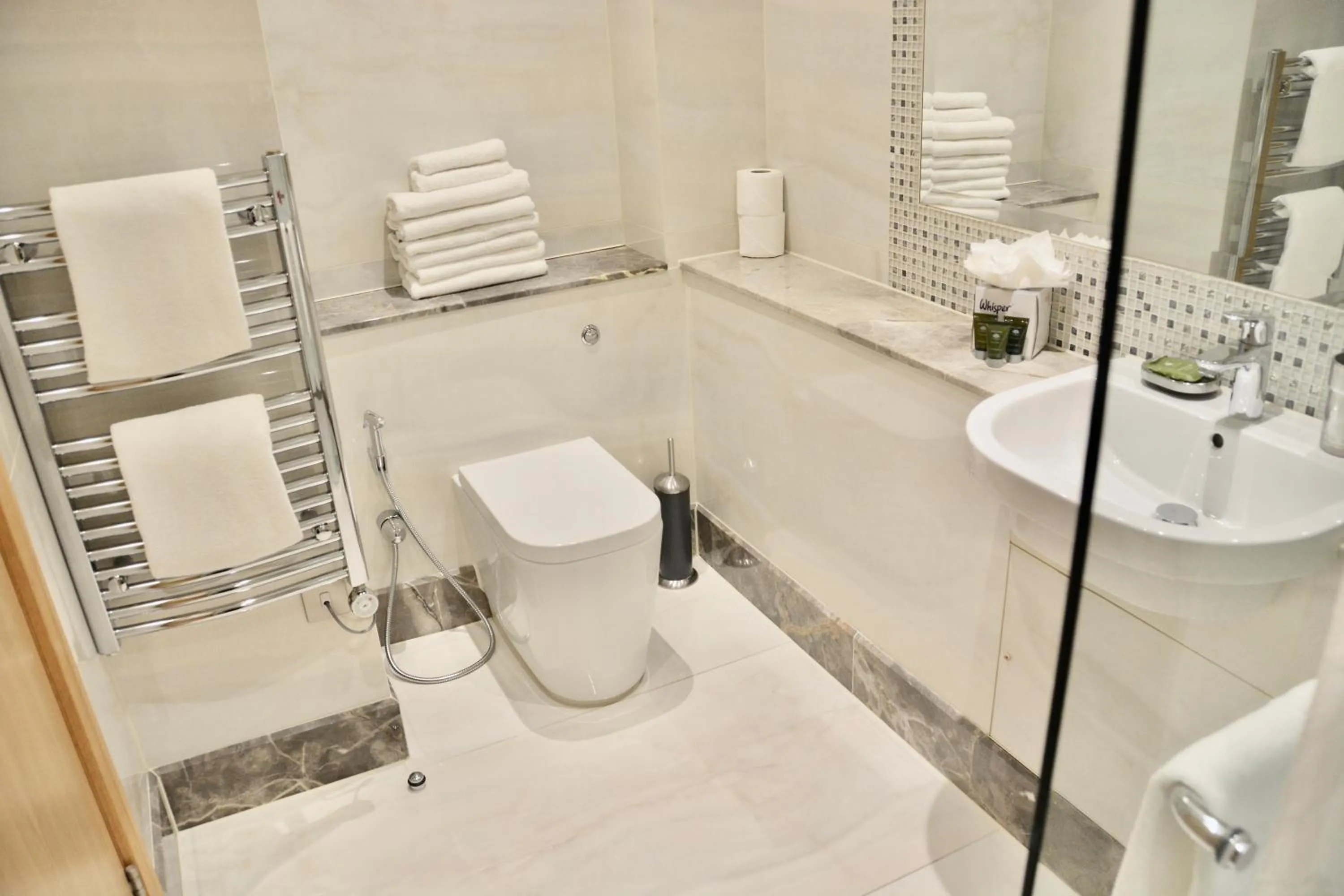 Shower in Sanctum Belsize Road