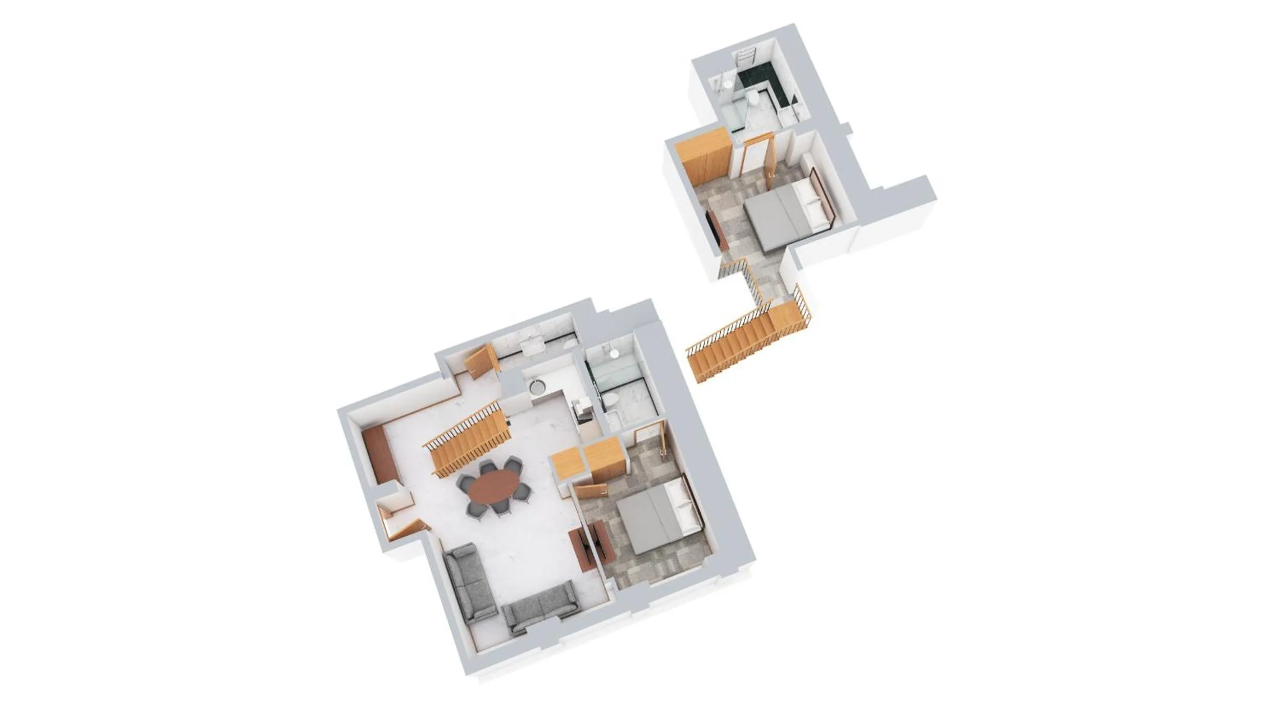 Floor plan in Sanctum Belsize Road