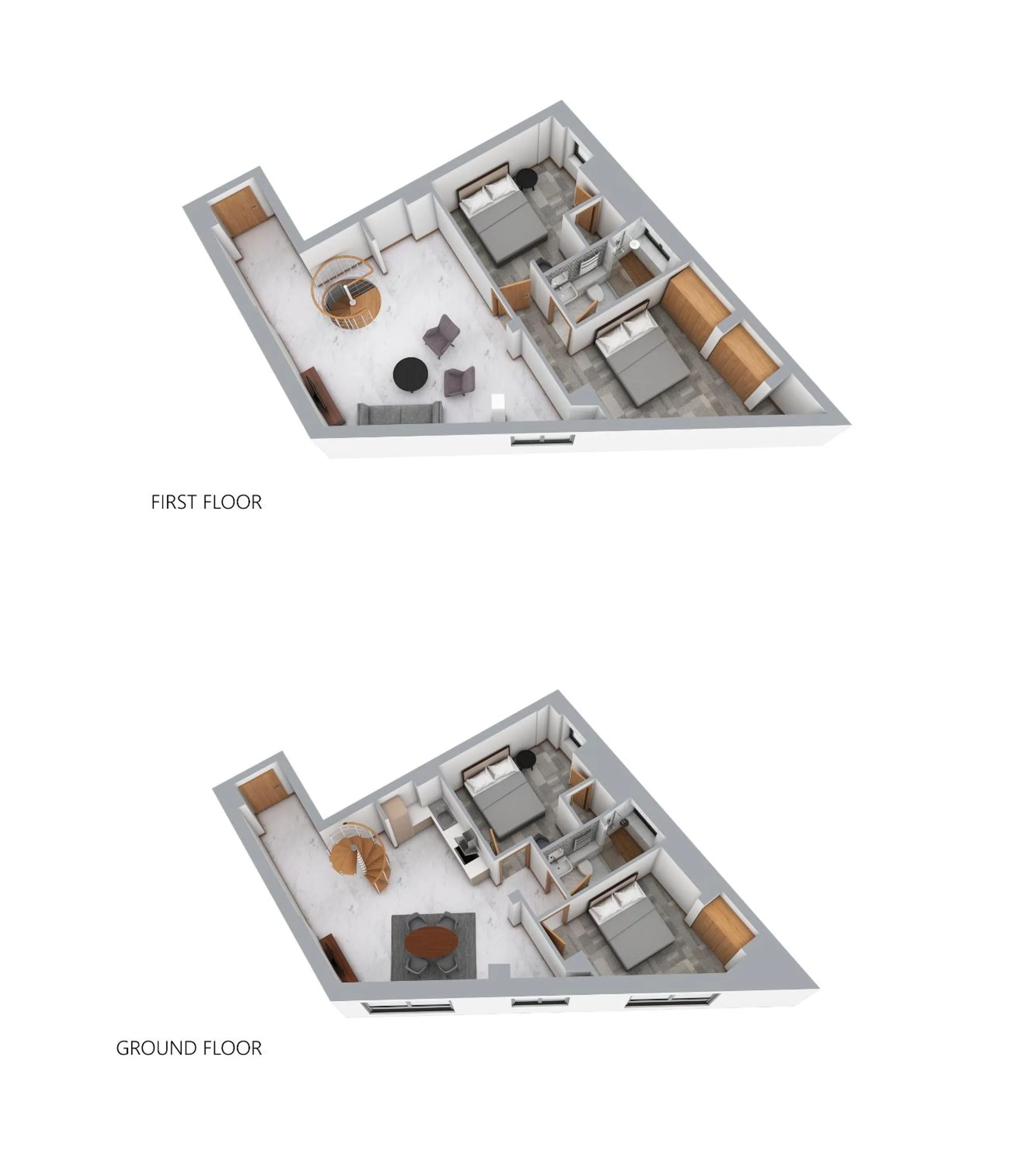 Floor plan in Sanctum Belsize Road