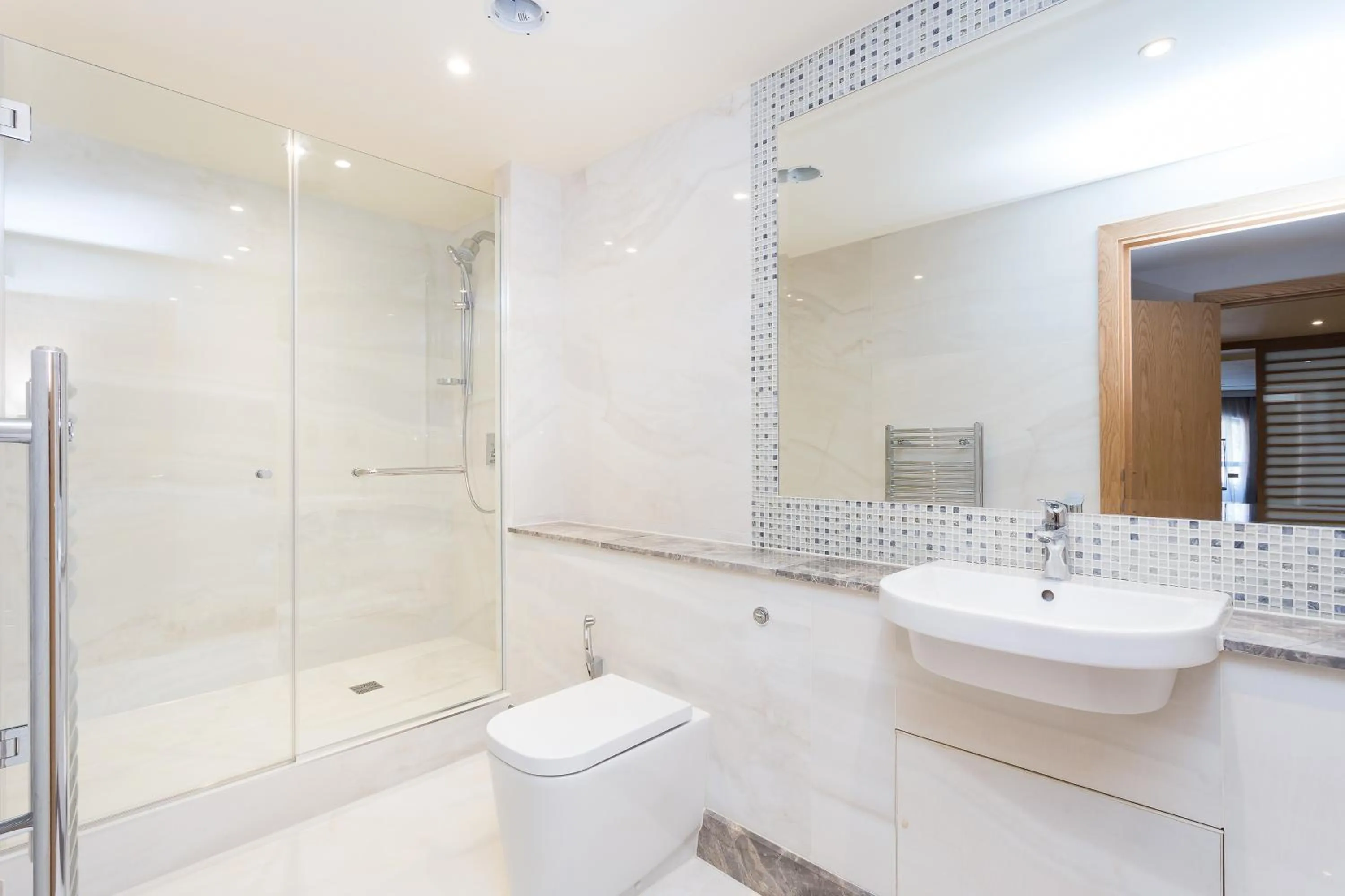 Shower in Sanctum Belsize Road