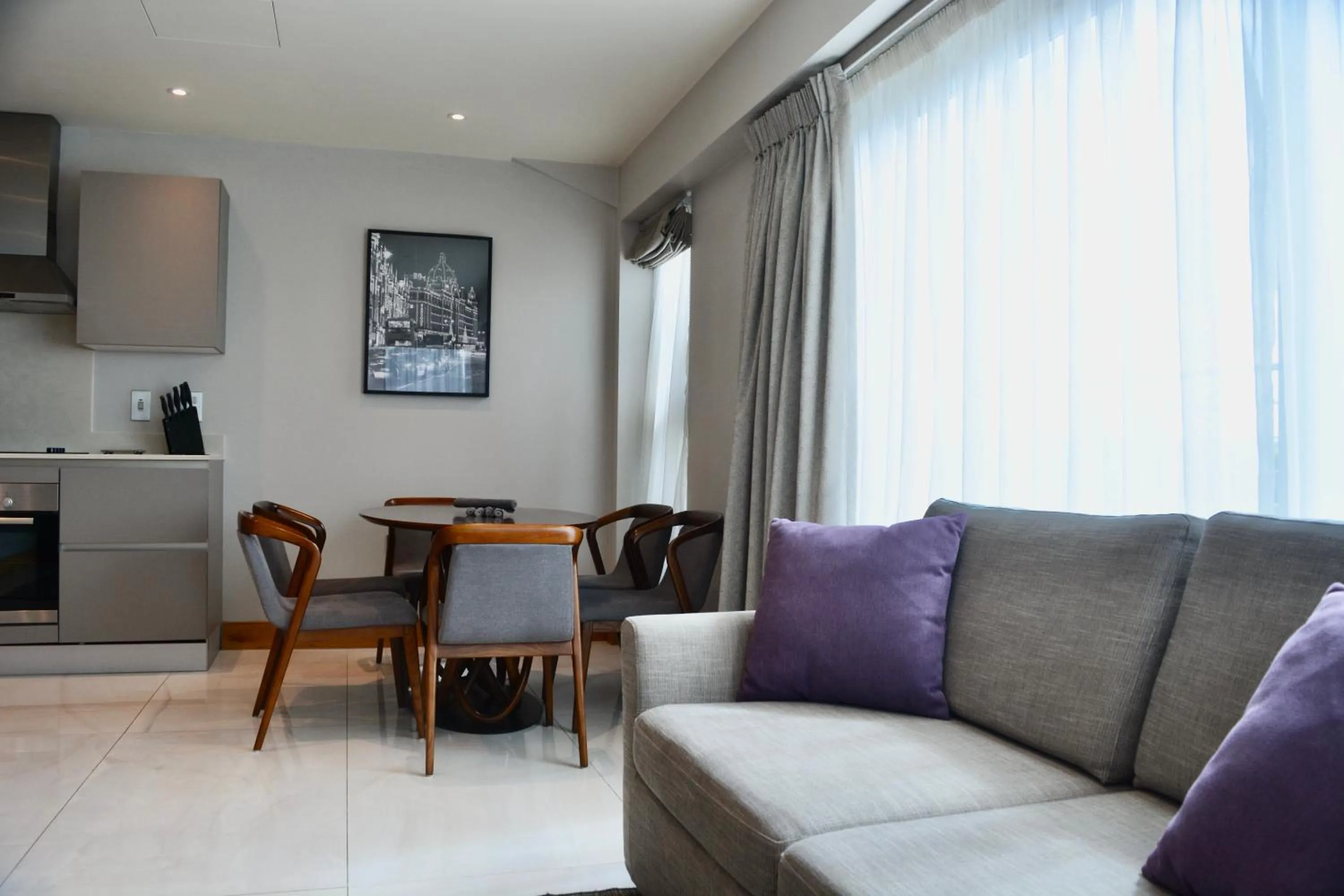 Living room in Sanctum Belsize Road