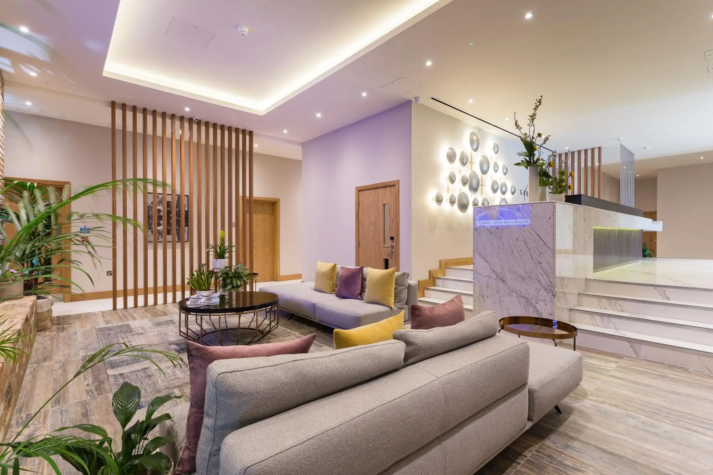 Communal lounge/ TV room in Sanctum Belsize Road Communal lounge/ TV room in Sanctum Belsize Road