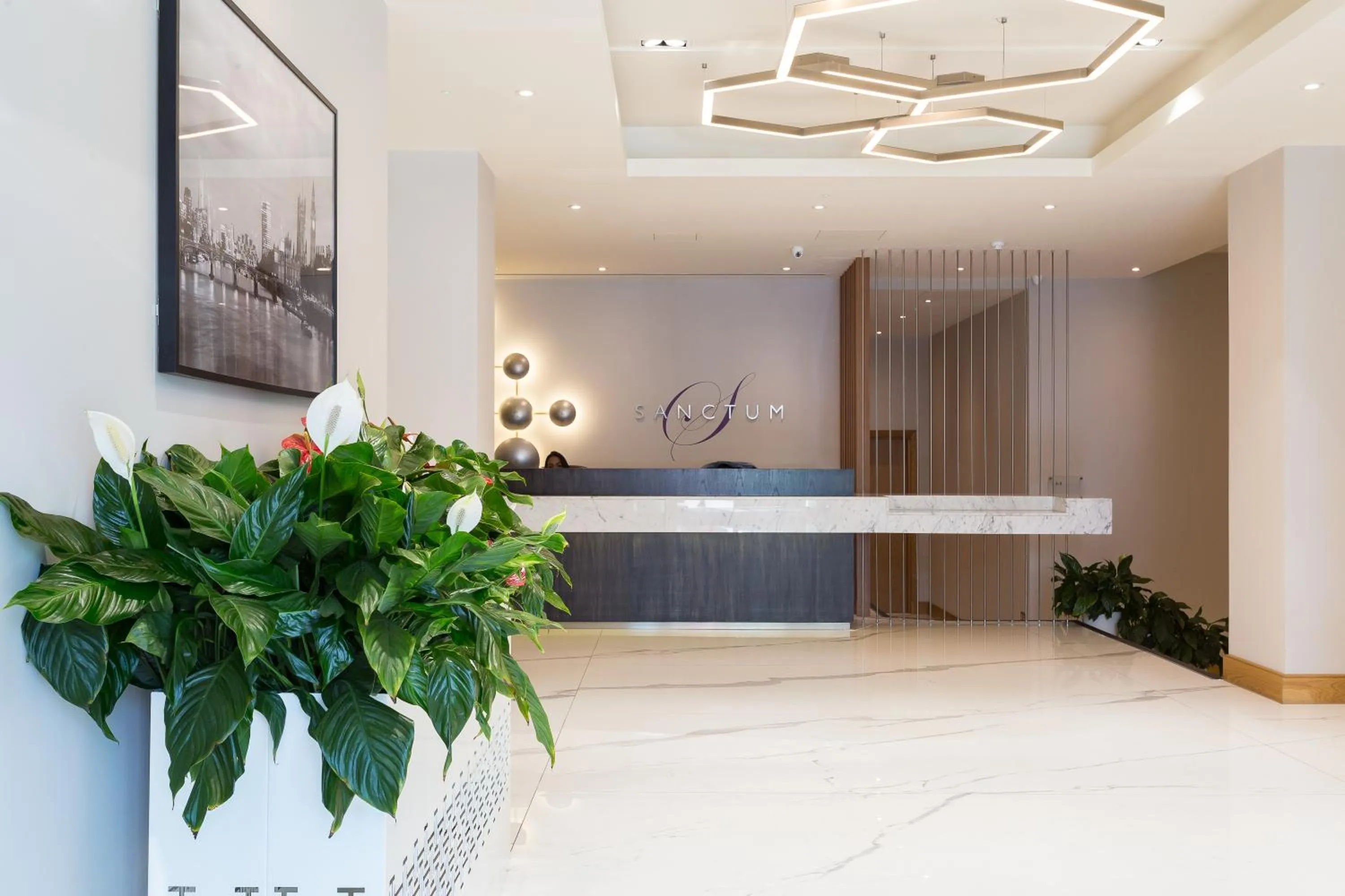 Lobby or reception in Sanctum Belsize Road