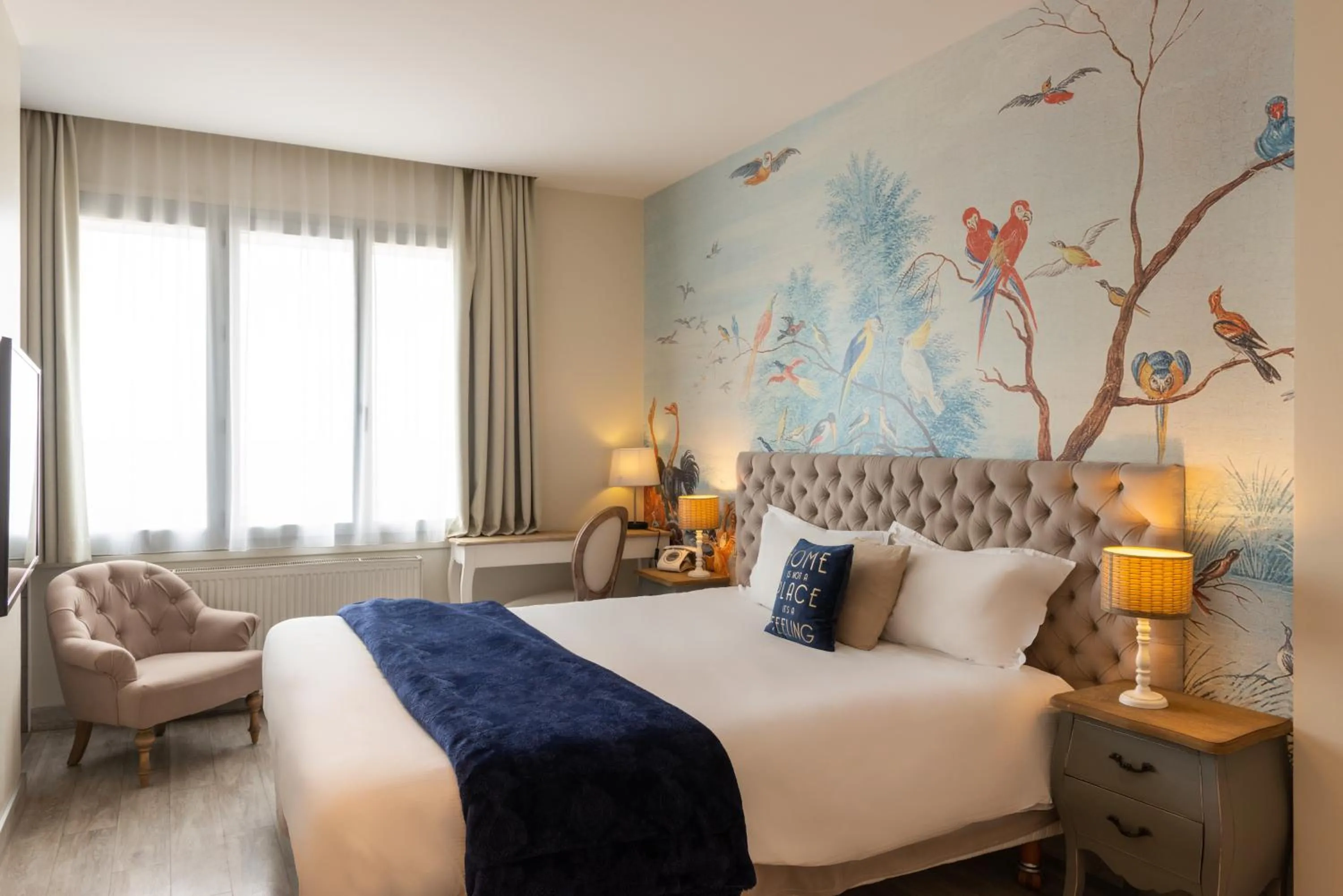 Photo of the whole room, Bed in Hôtel de la Plage