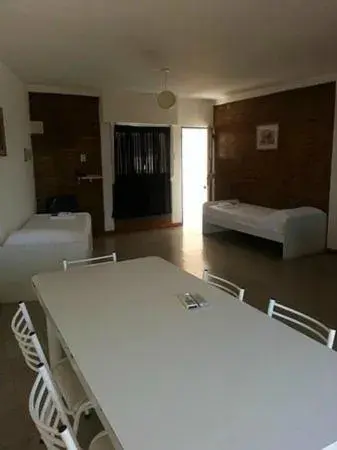 Dining area, Bed in Terraza del Sol Apart Dining area, Bed in Terraza del Sol Apart