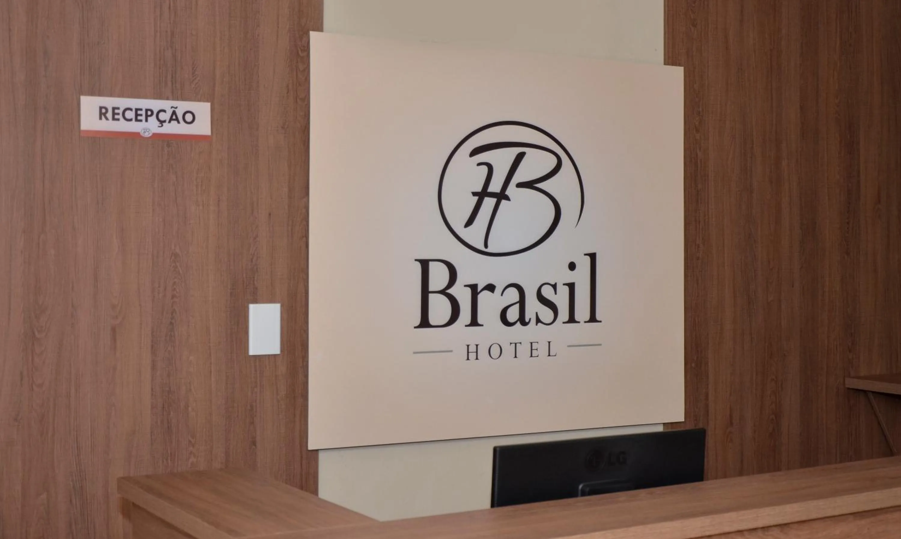 Lobby or reception in Hotel Brasil