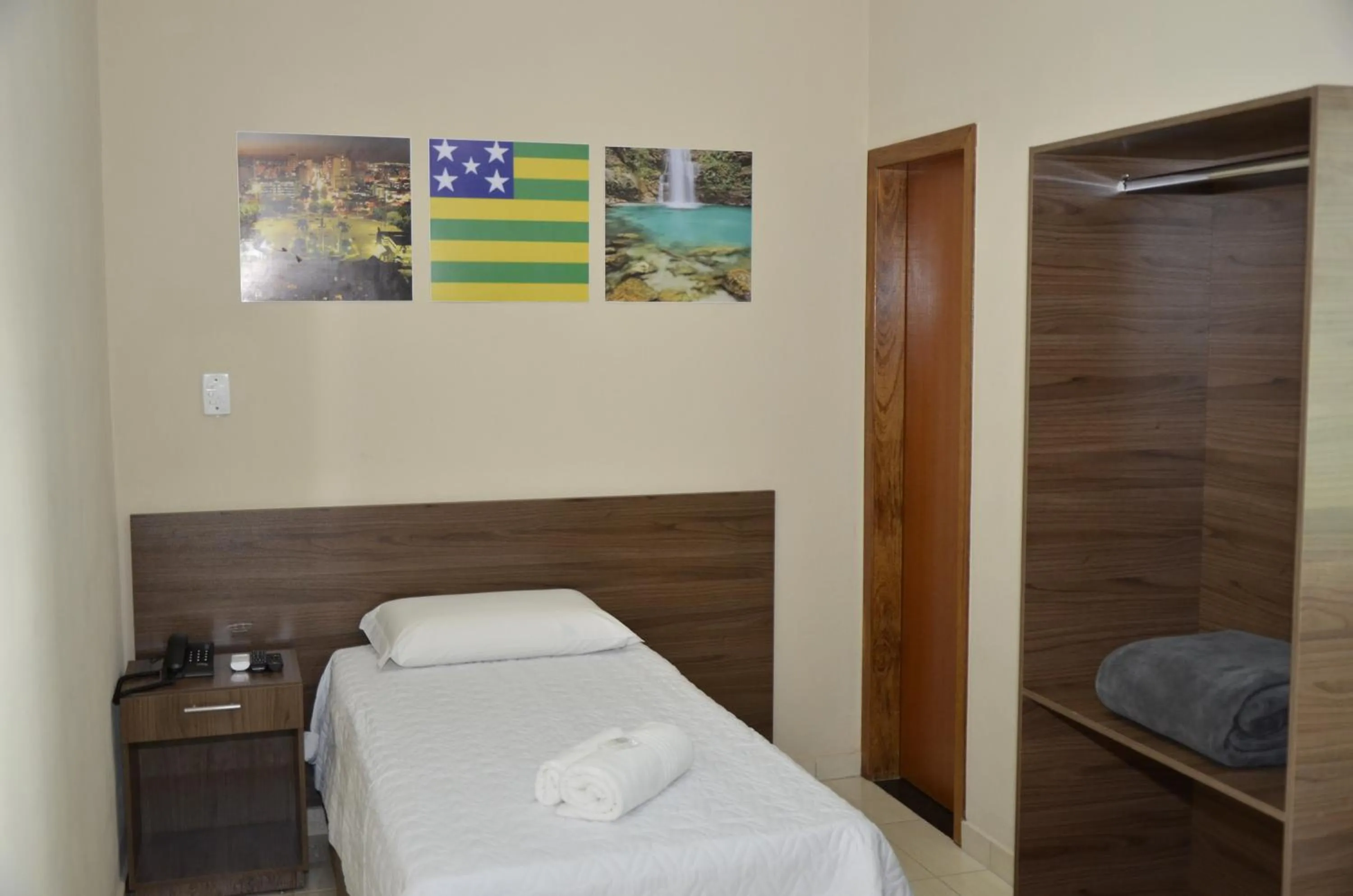 Bedroom, Bed in Hotel Brasil