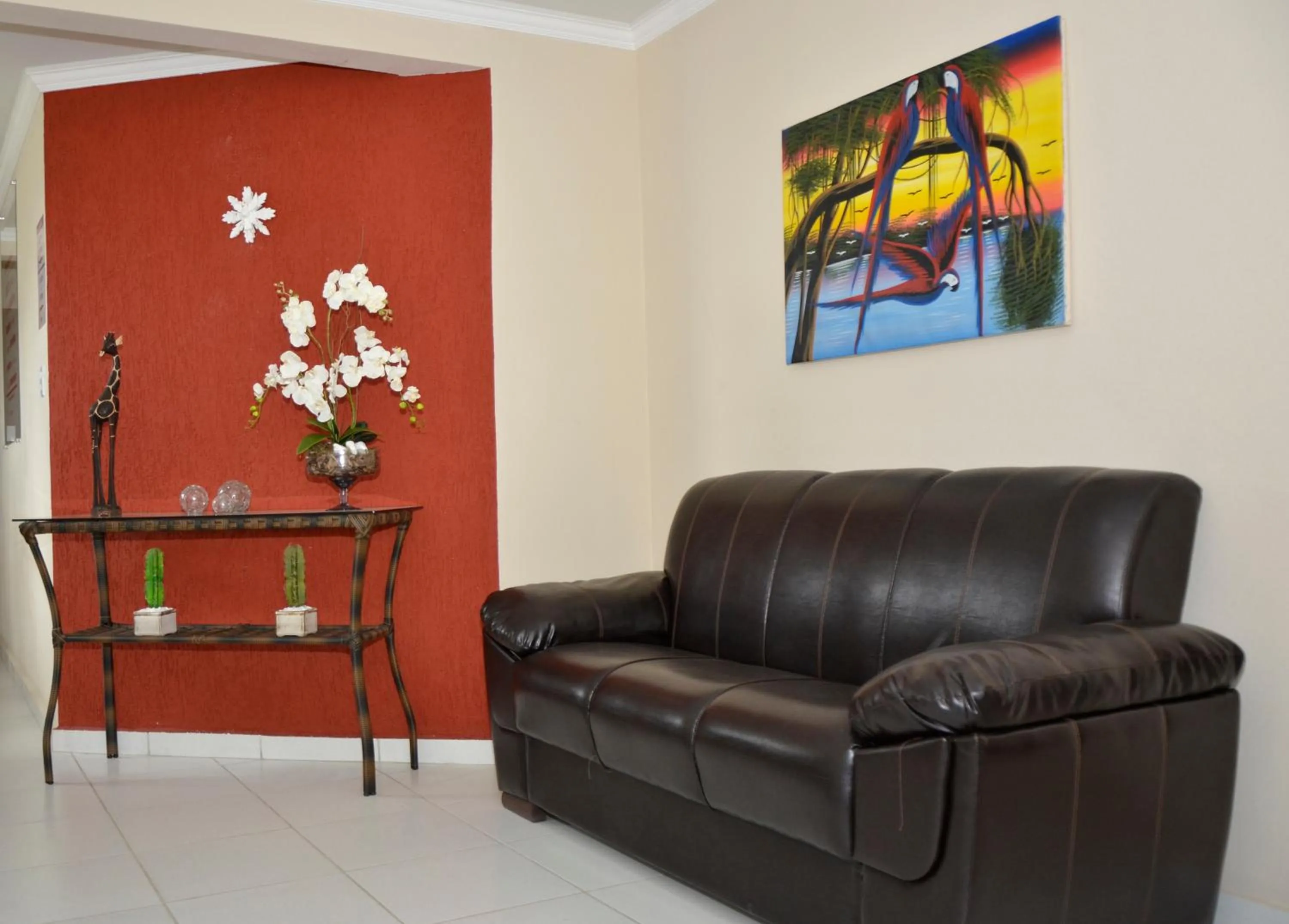 Communal lounge/ TV room in Hotel Brasil