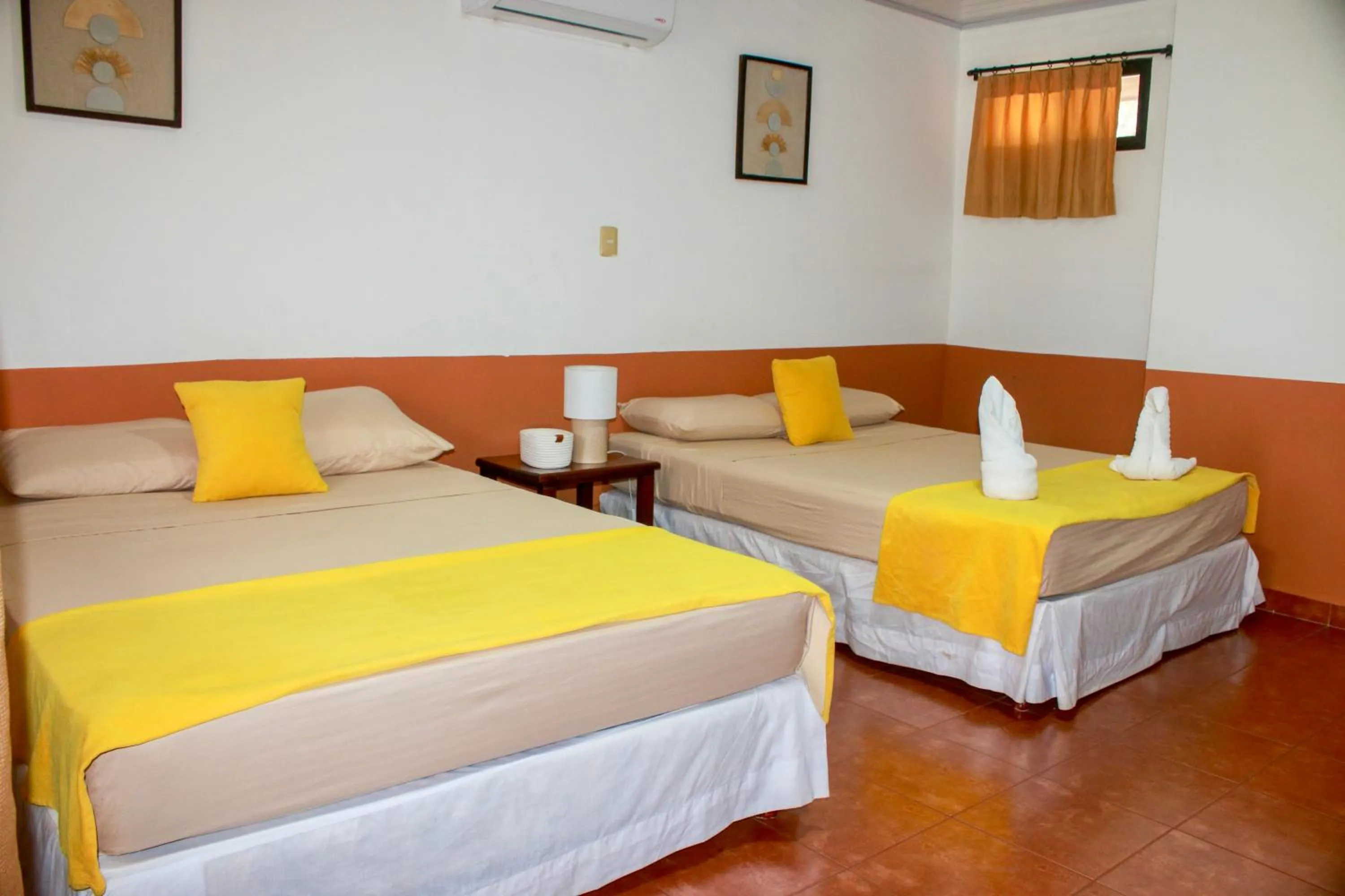 Bedroom, Bed in Hotel Hacienda del Mar