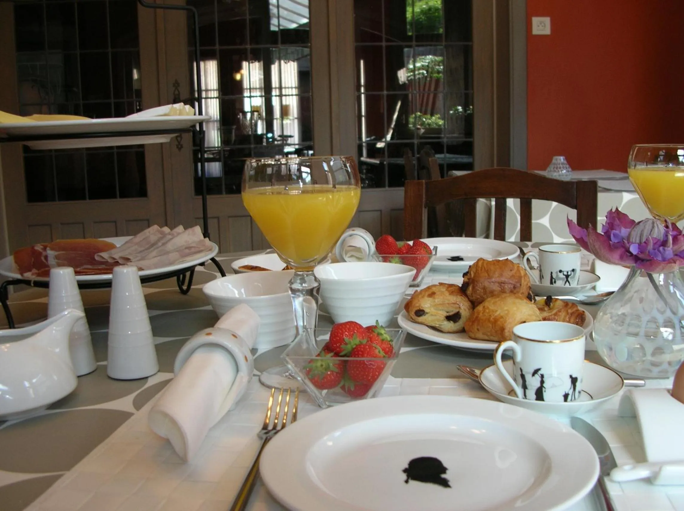 Meals in B&B Sint Pieter