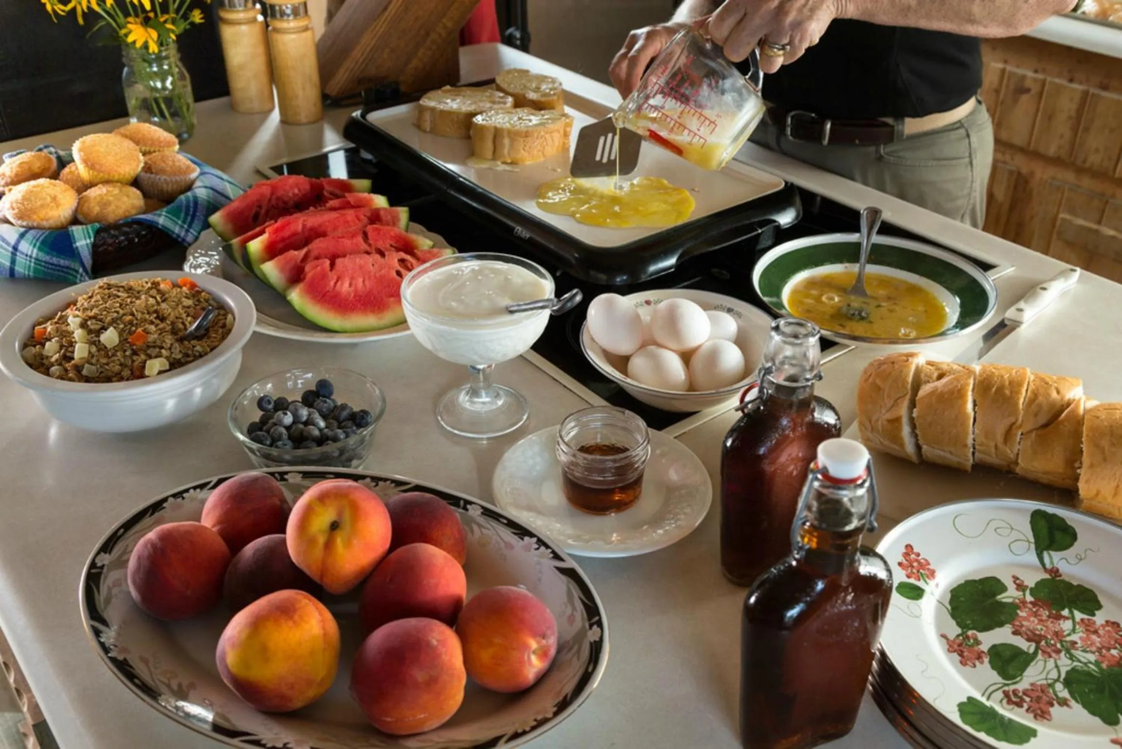 Dining area in Justin Trails Resort