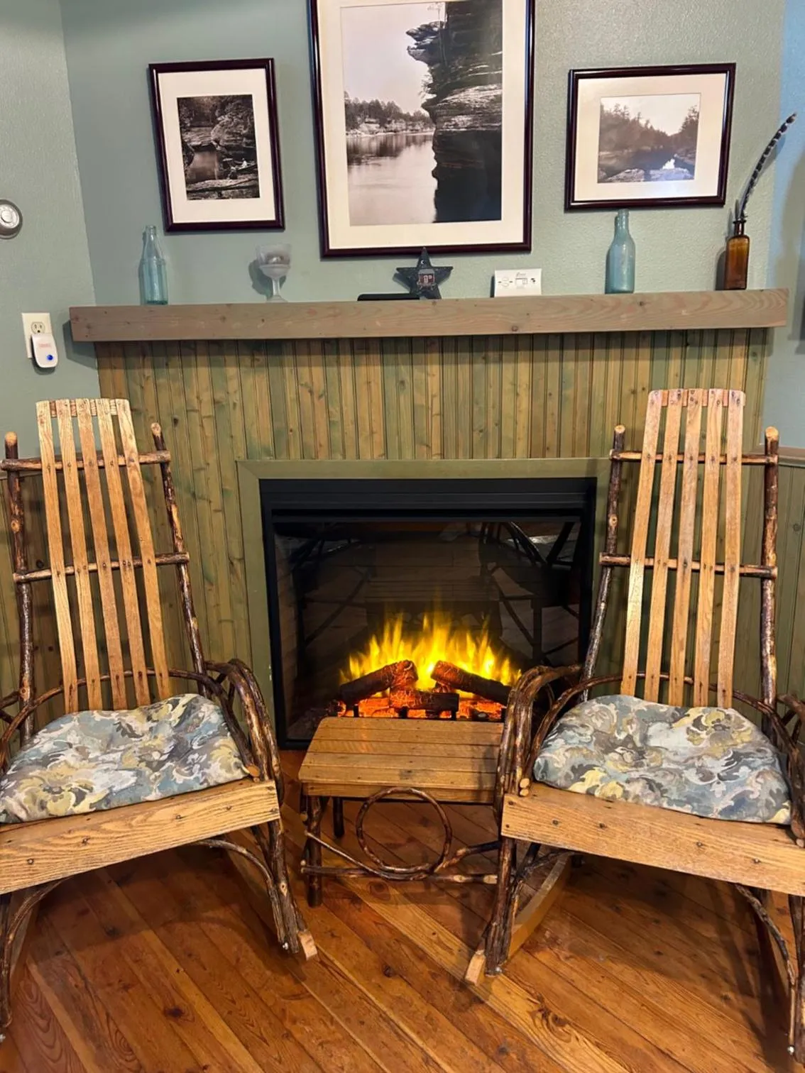 Seating area in Justin Trails Resort