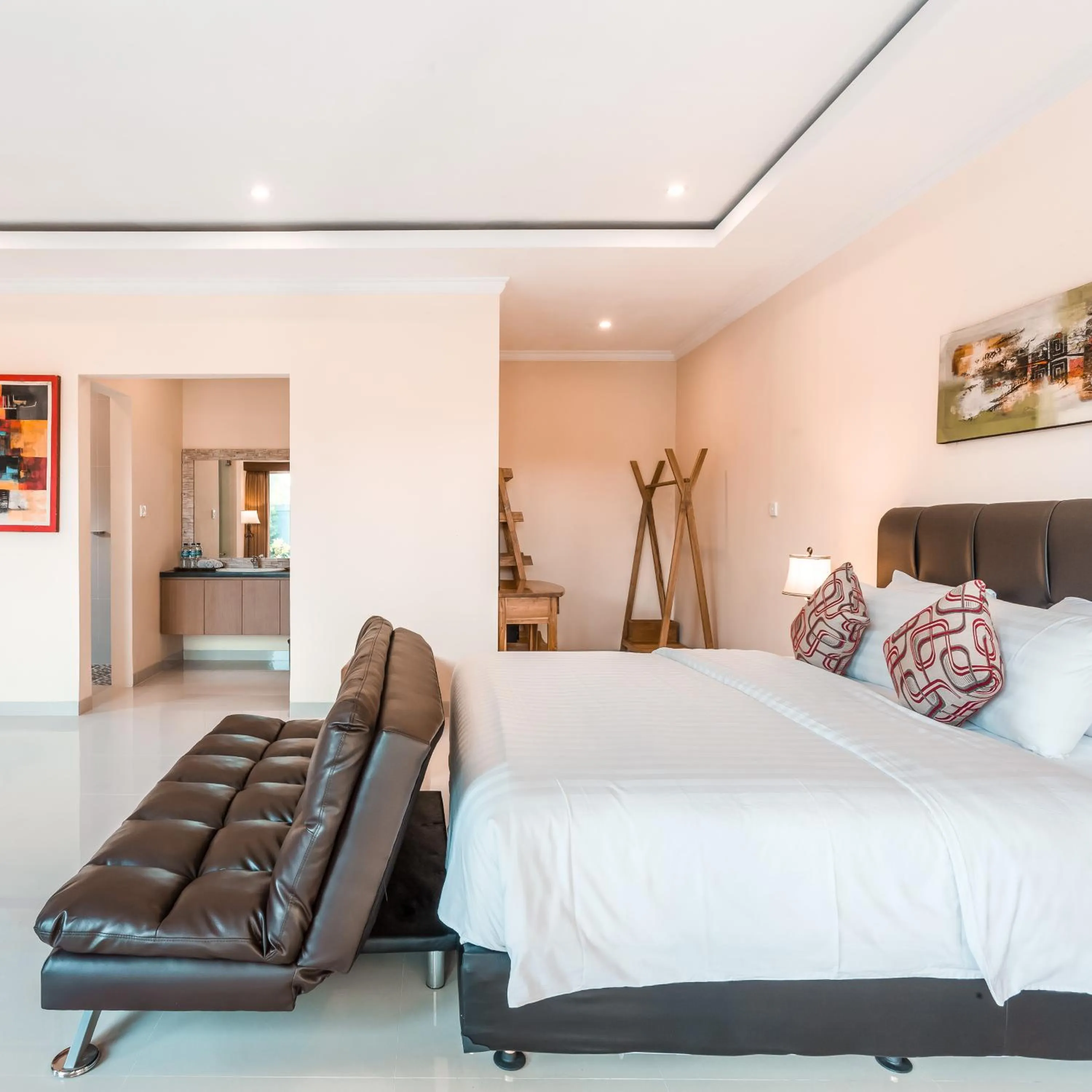 Bedroom, Bed in Kubu Petitenget Suite Seminyak