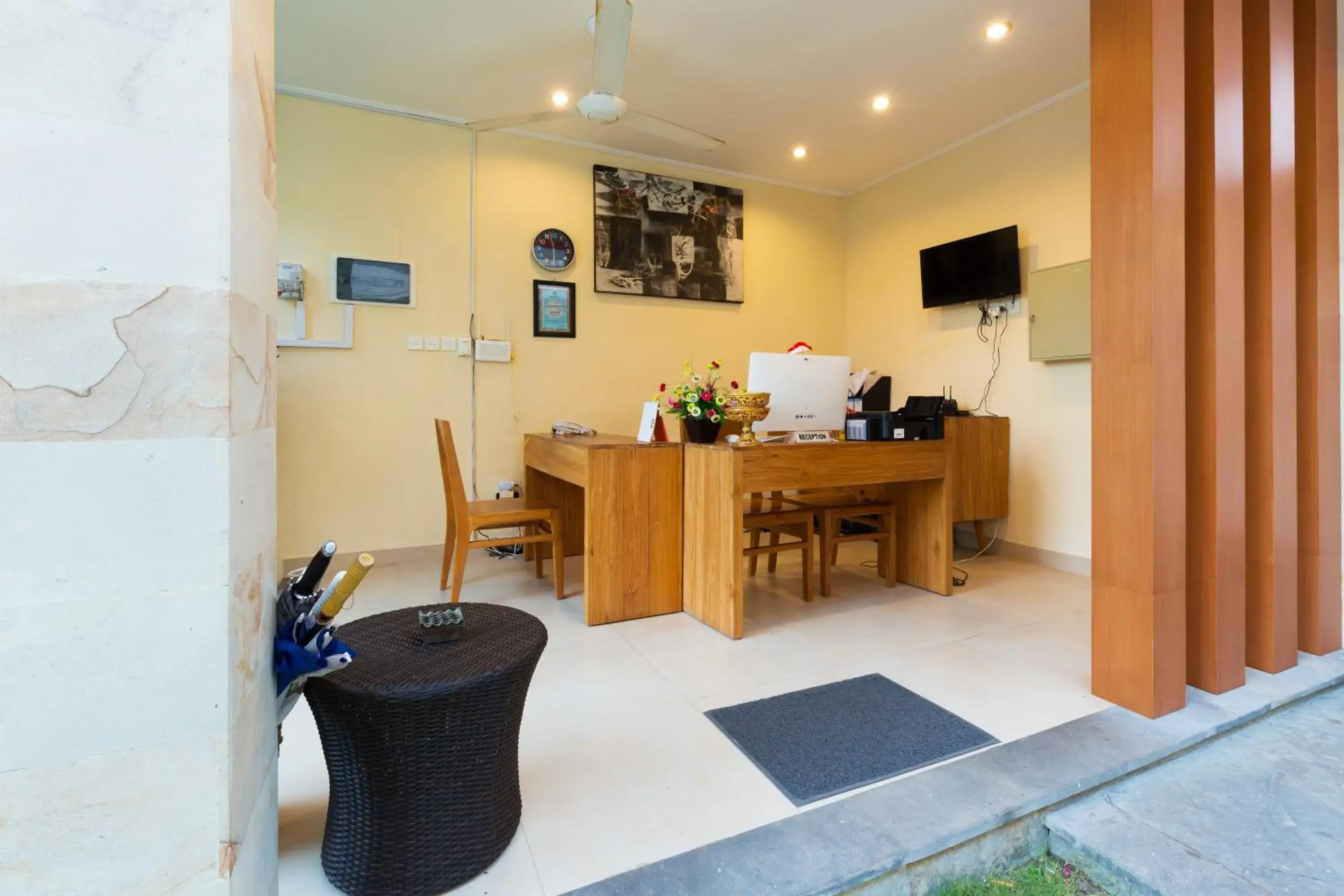 Lobby or reception in Kubu Petitenget Suite Seminyak Lobby or reception in Kubu Petitenget Suite Seminyak