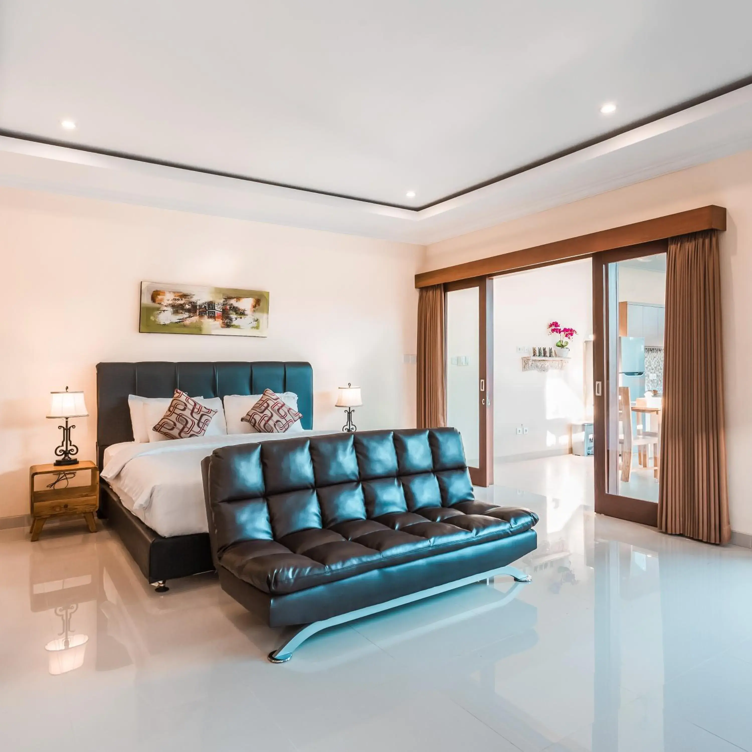 Bedroom, Bed in Kubu Petitenget Suite Seminyak Bedroom, Bed in Kubu Petitenget Suite Seminyak